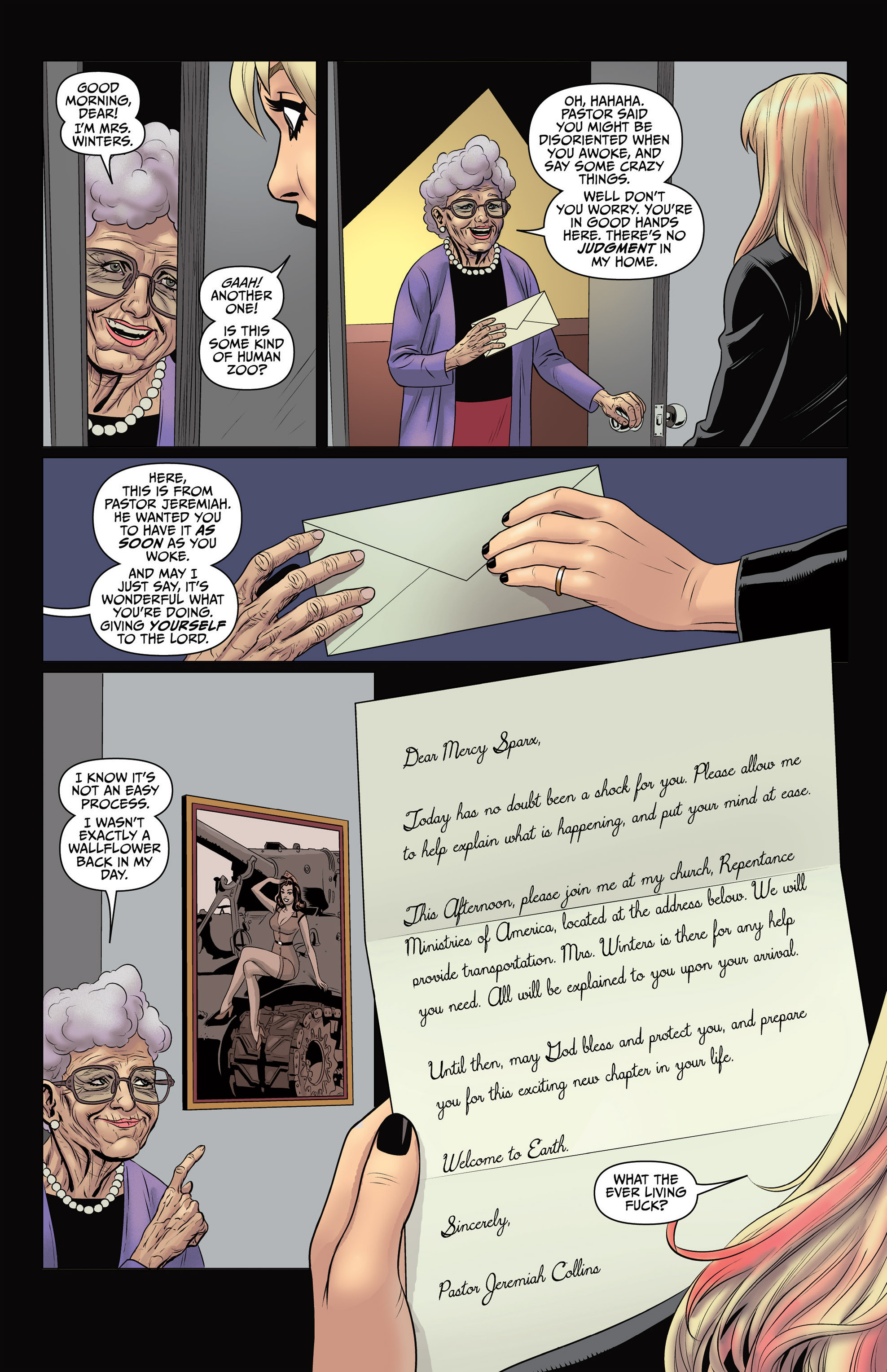 Mercy Sparx: Year One (2016-) issue 1 - Page 10