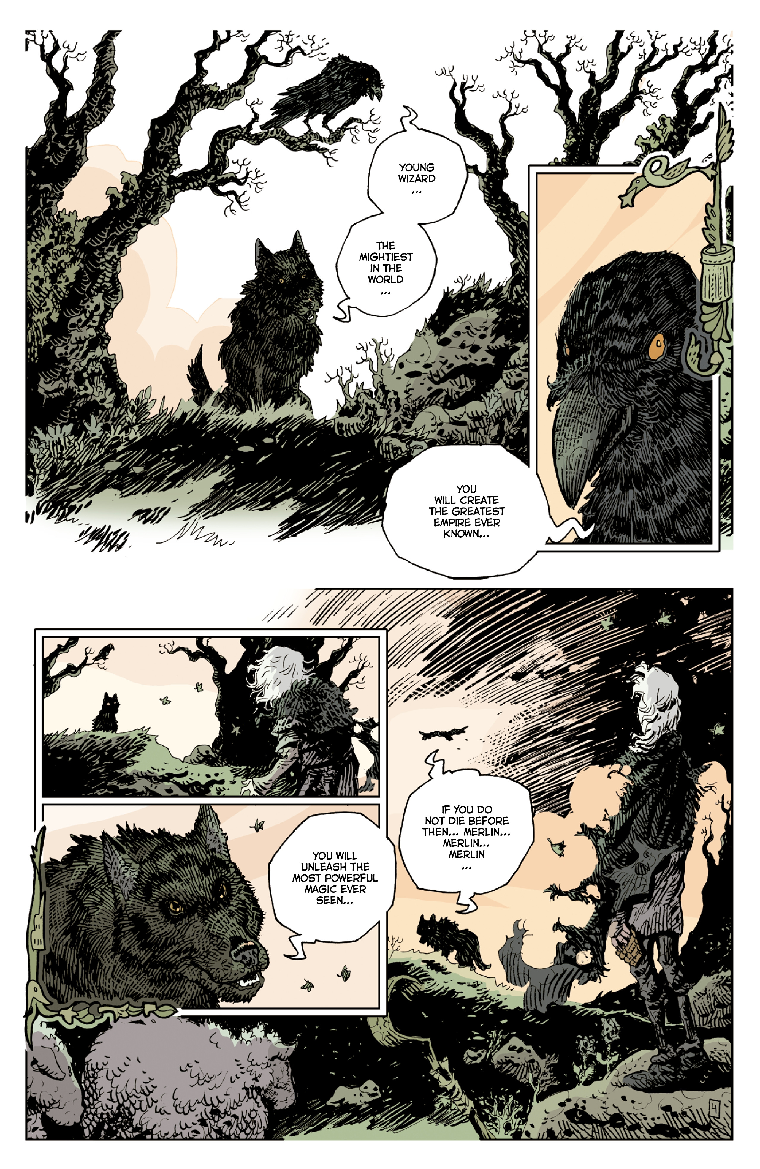 Merlin and Hector: The Swineherd and the Thief (2022) issue TP - Page 8