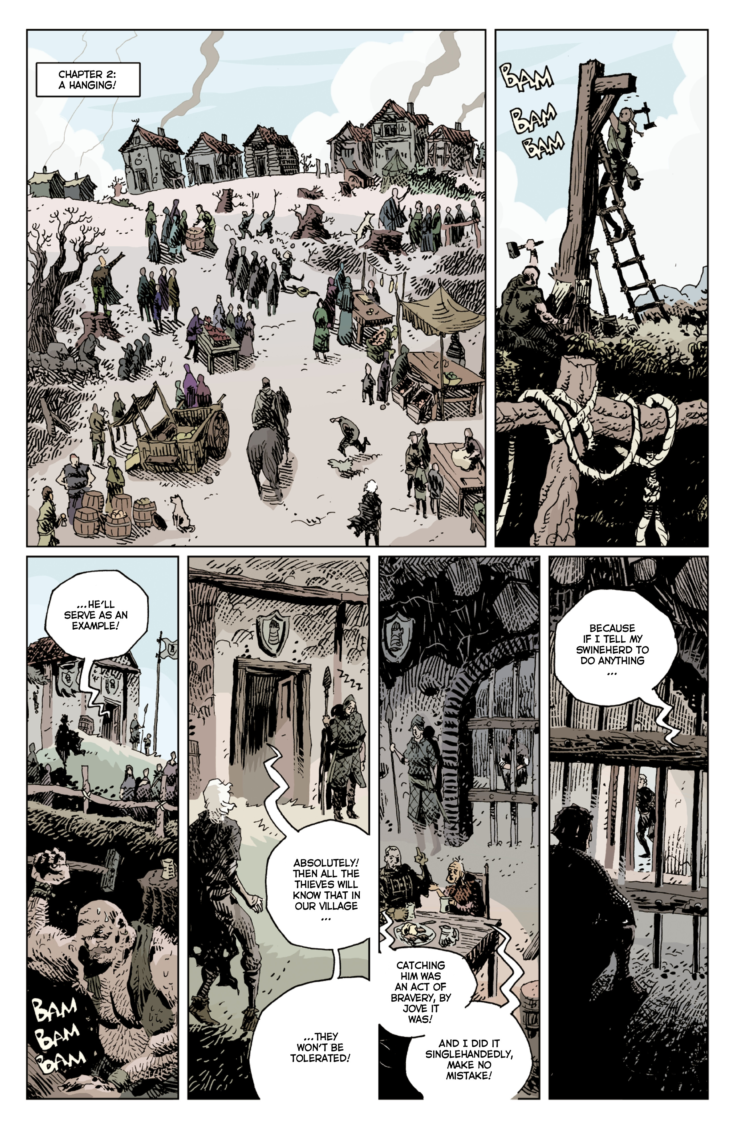 Merlin and Hector: The Swineherd and the Thief (2022) issue TP - Page 15