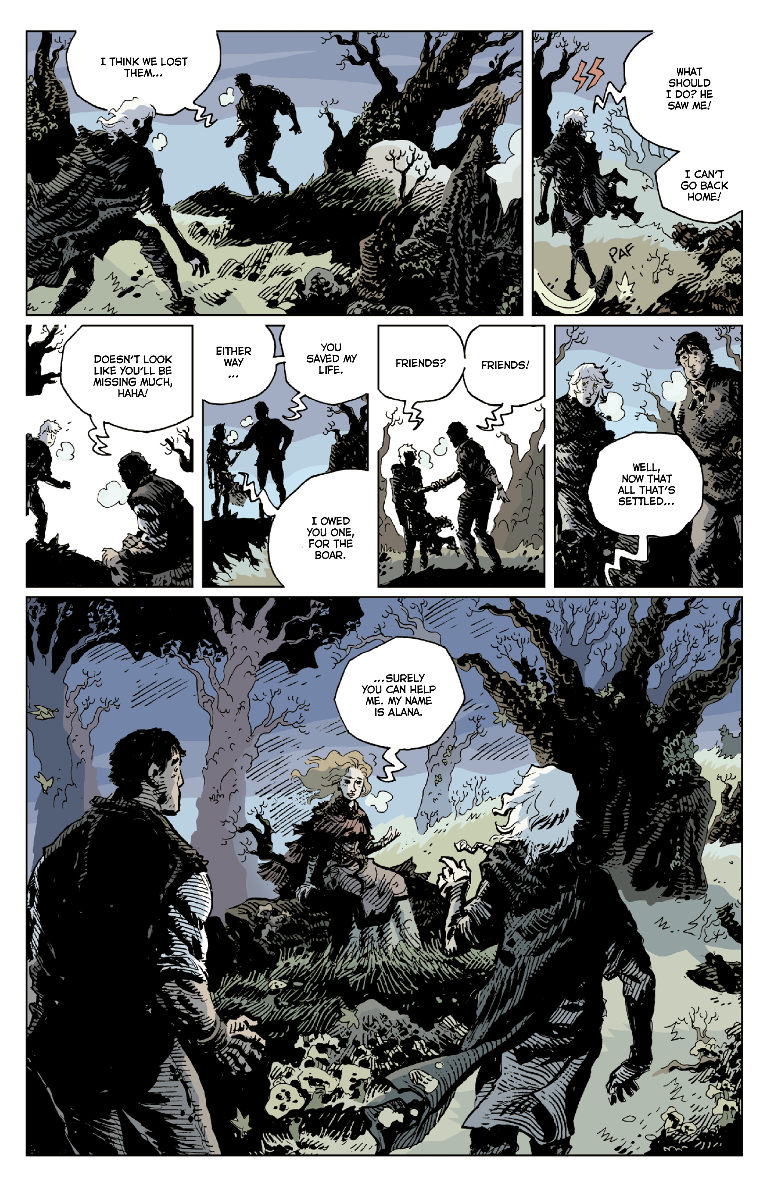 Merlin and Hector: The Swineherd and the Thief (2022) issue TP - Page 24