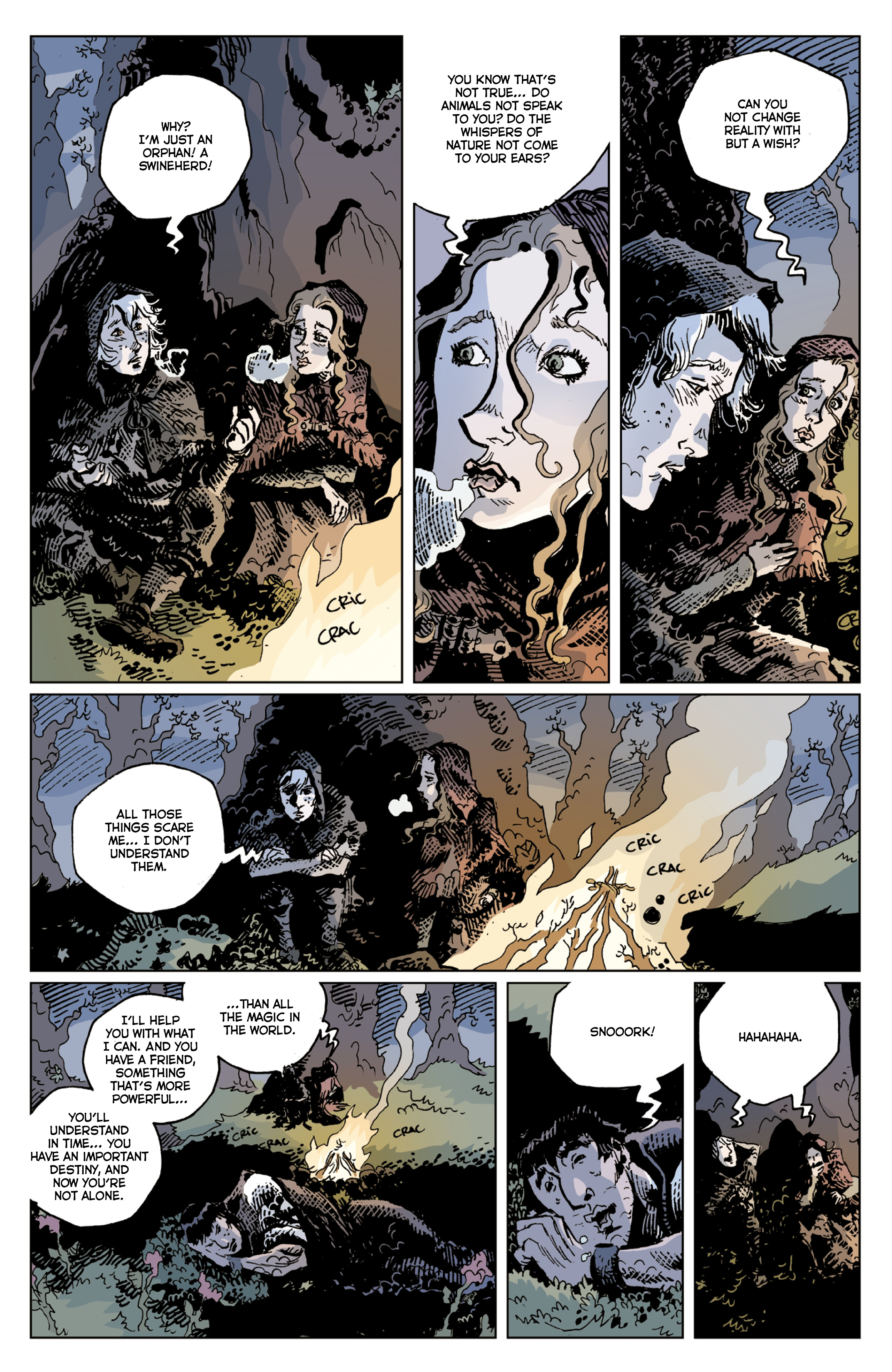 Merlin and Hector: The Swineherd and the Thief (2022) issue TP - Page 27