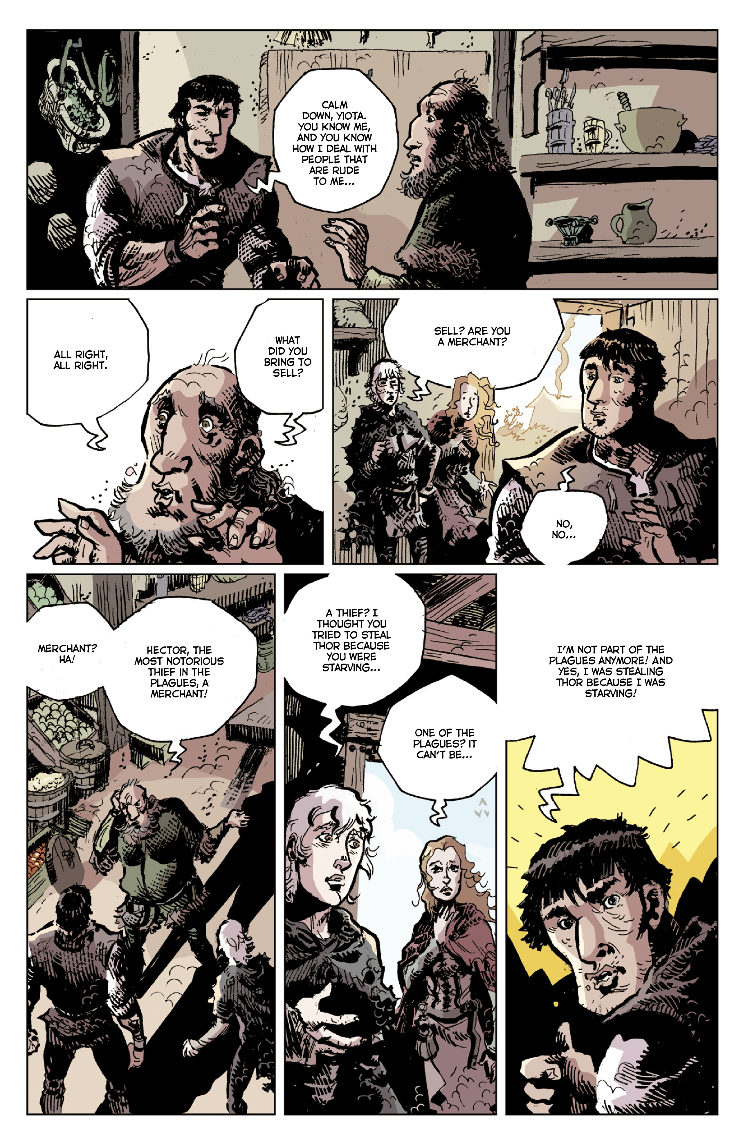 Merlin and Hector: The Swineherd and the Thief (2022) issue TP - Page 32