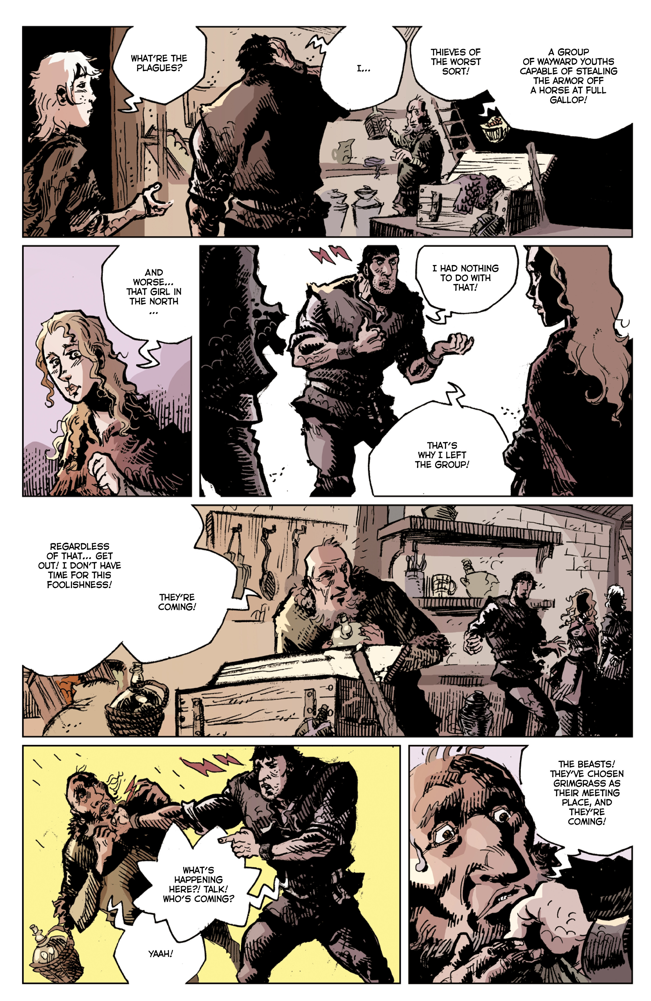 Merlin and Hector: The Swineherd and the Thief (2022) issue TP - Page 33