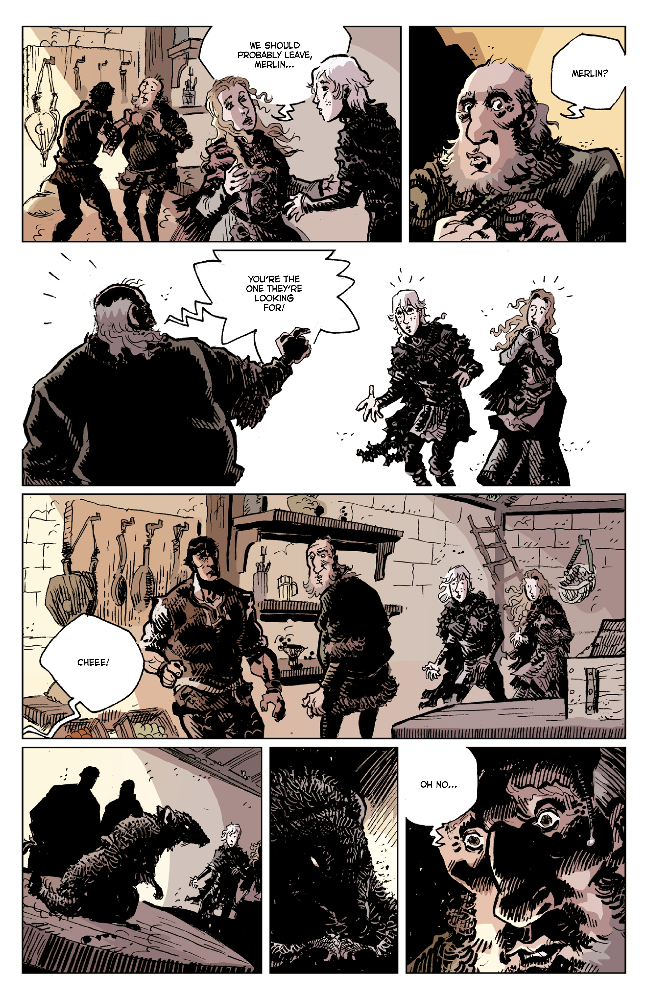 Merlin and Hector: The Swineherd and the Thief (2022) issue TP - Page 34