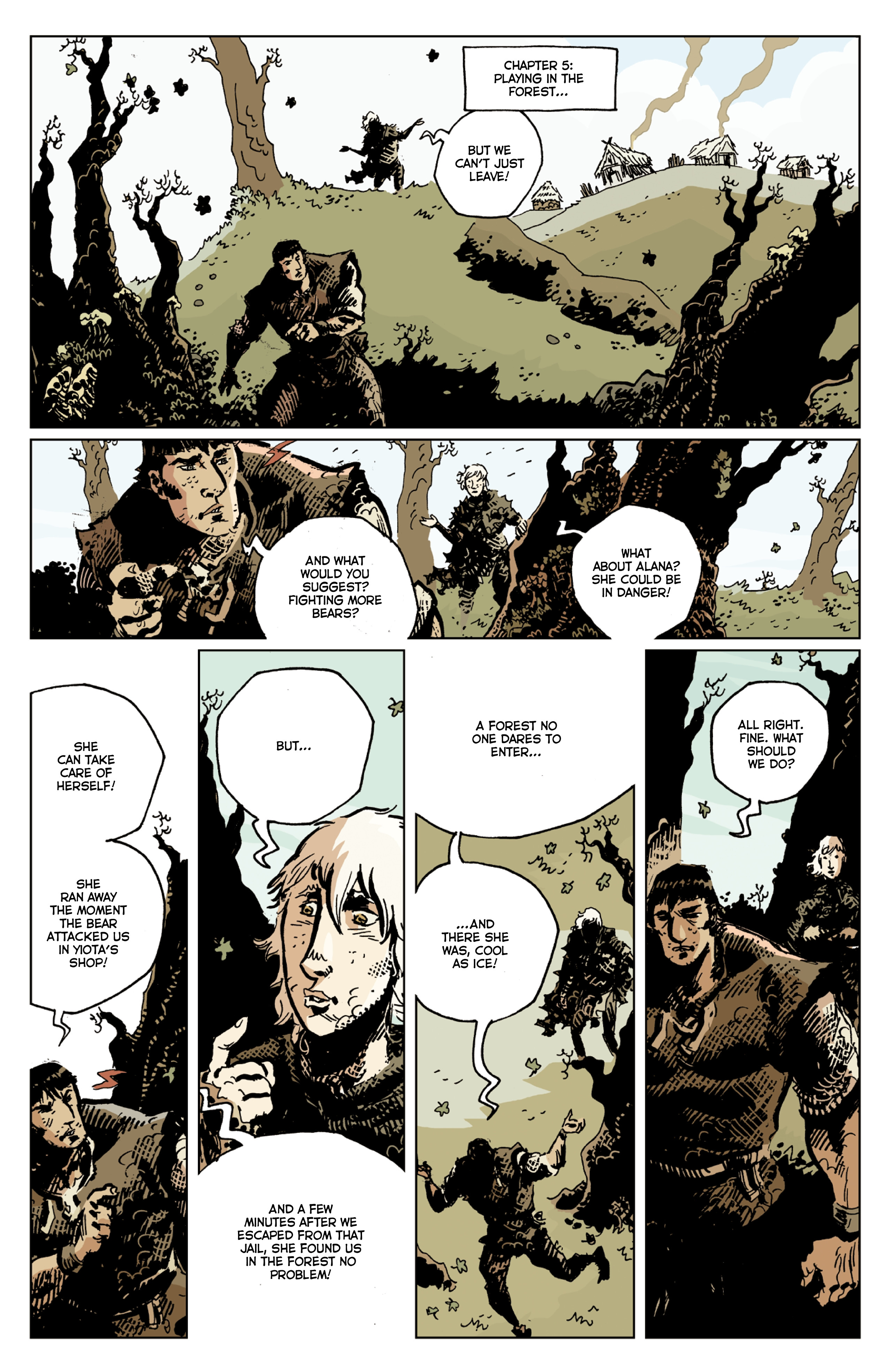 Merlin and Hector: The Swineherd and the Thief (2022) issue TP - Page 41