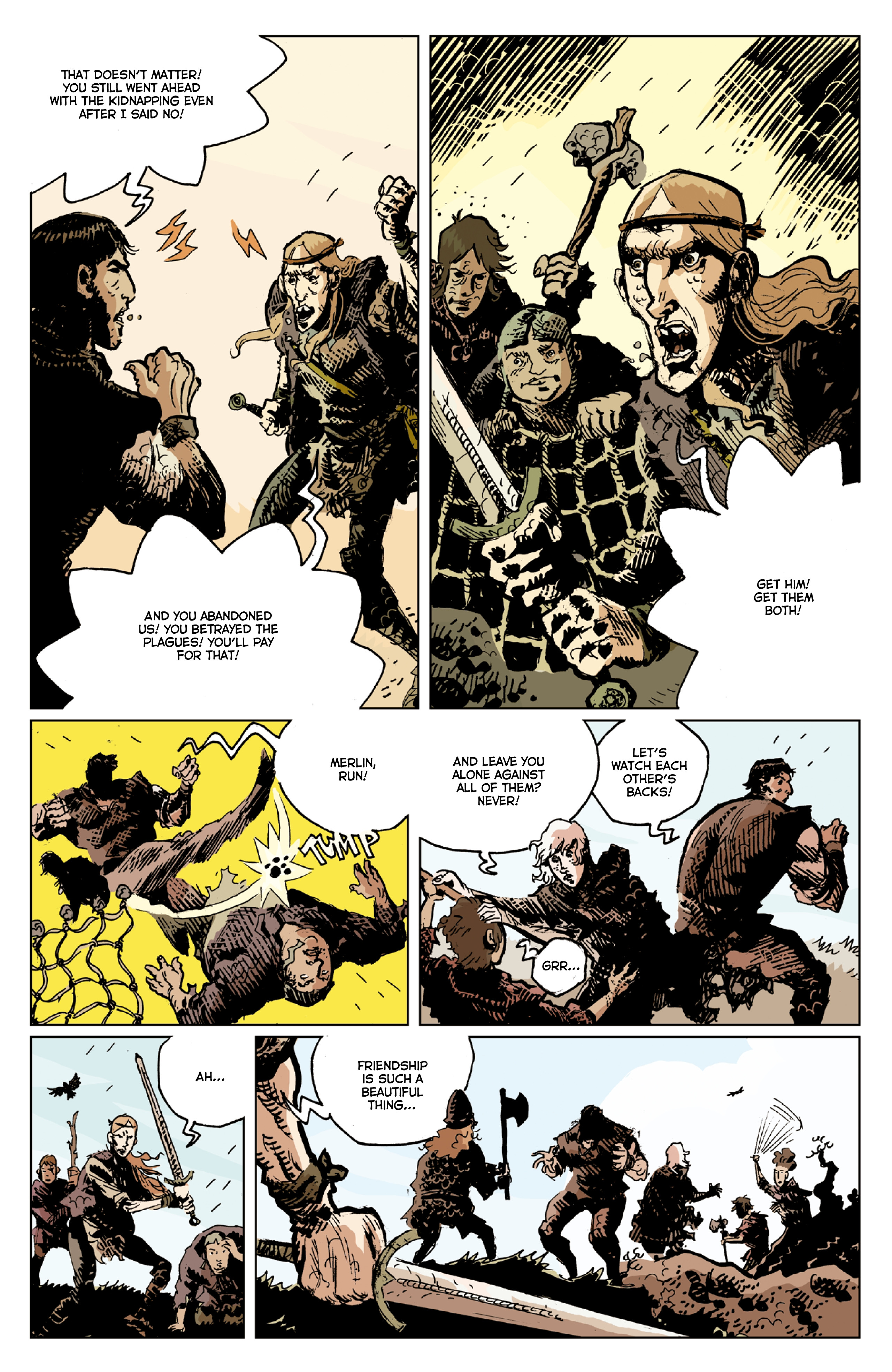 Merlin and Hector: The Swineherd and the Thief (2022) issue TP - Page 44