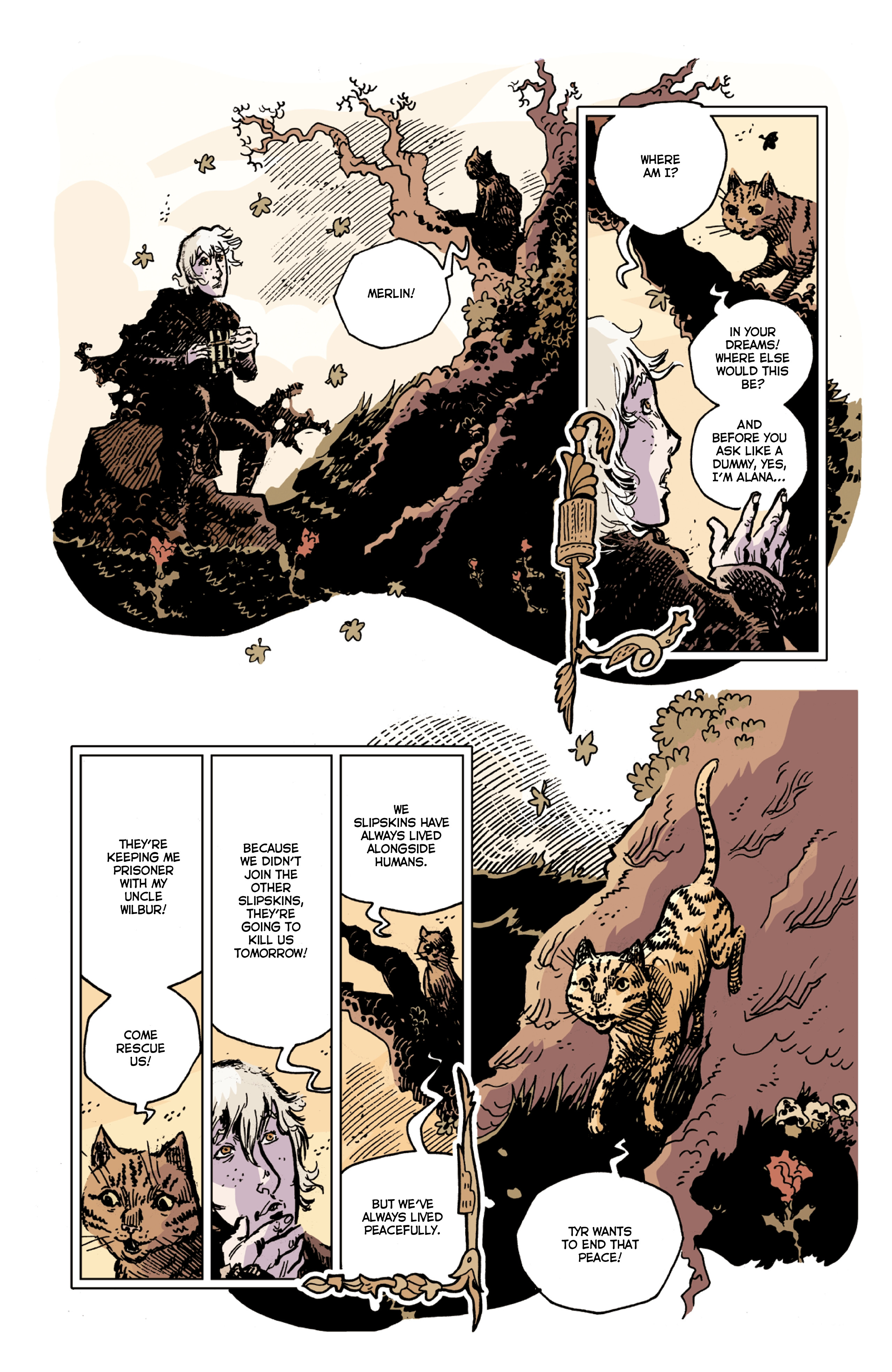 Merlin and Hector: The Swineherd and the Thief (2022) issue TP - Page 50