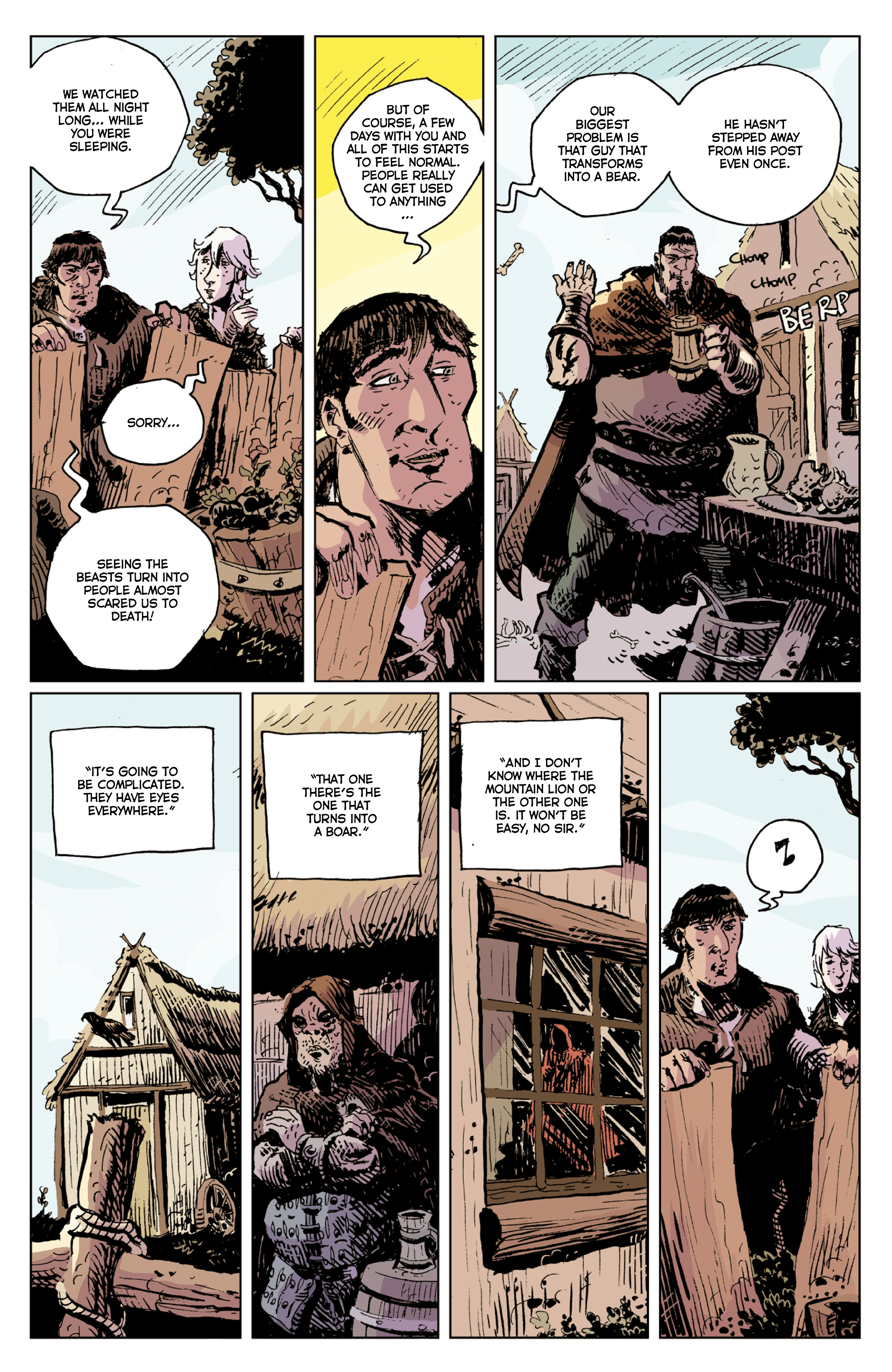 Merlin and Hector: The Swineherd and the Thief (2022) issue TP - Page 54