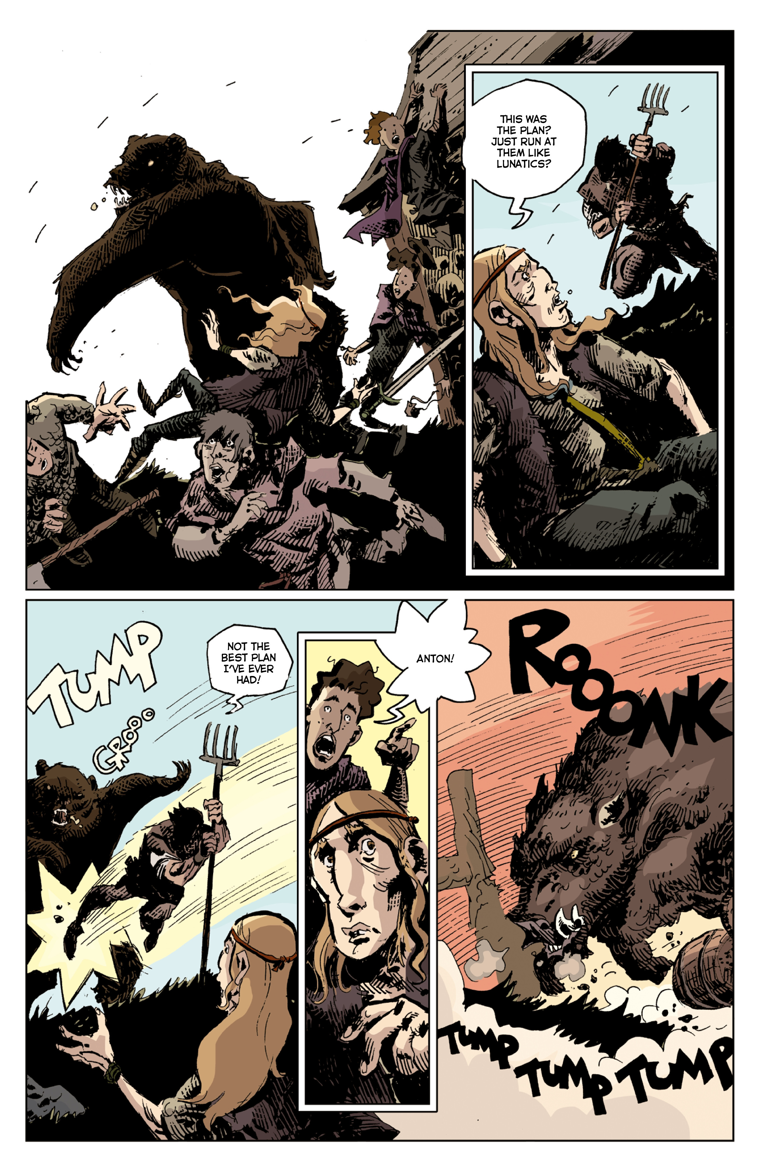 Merlin and Hector: The Swineherd and the Thief (2022) issue TP - Page 57