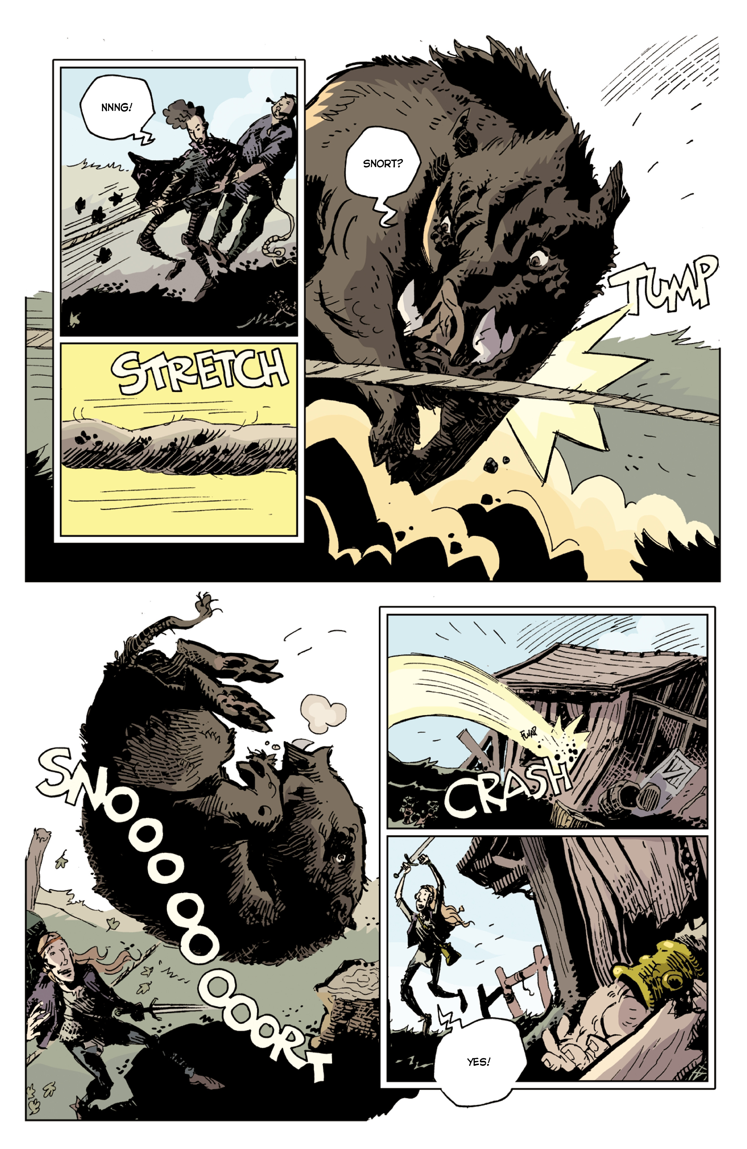 Merlin and Hector: The Swineherd and the Thief (2022) issue TP - Page 61