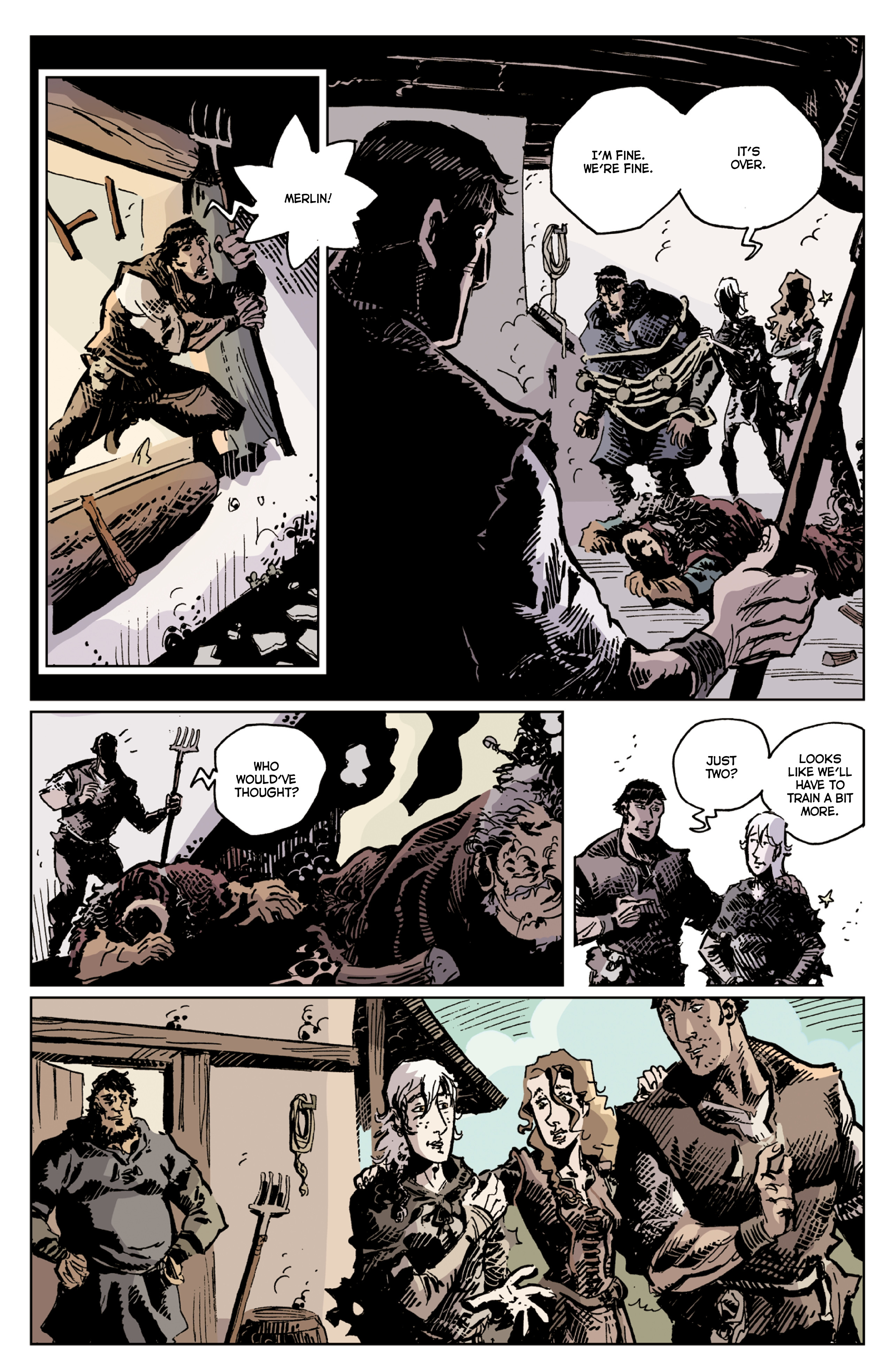 Merlin and Hector: The Swineherd and the Thief (2022) issue TP - Page 67