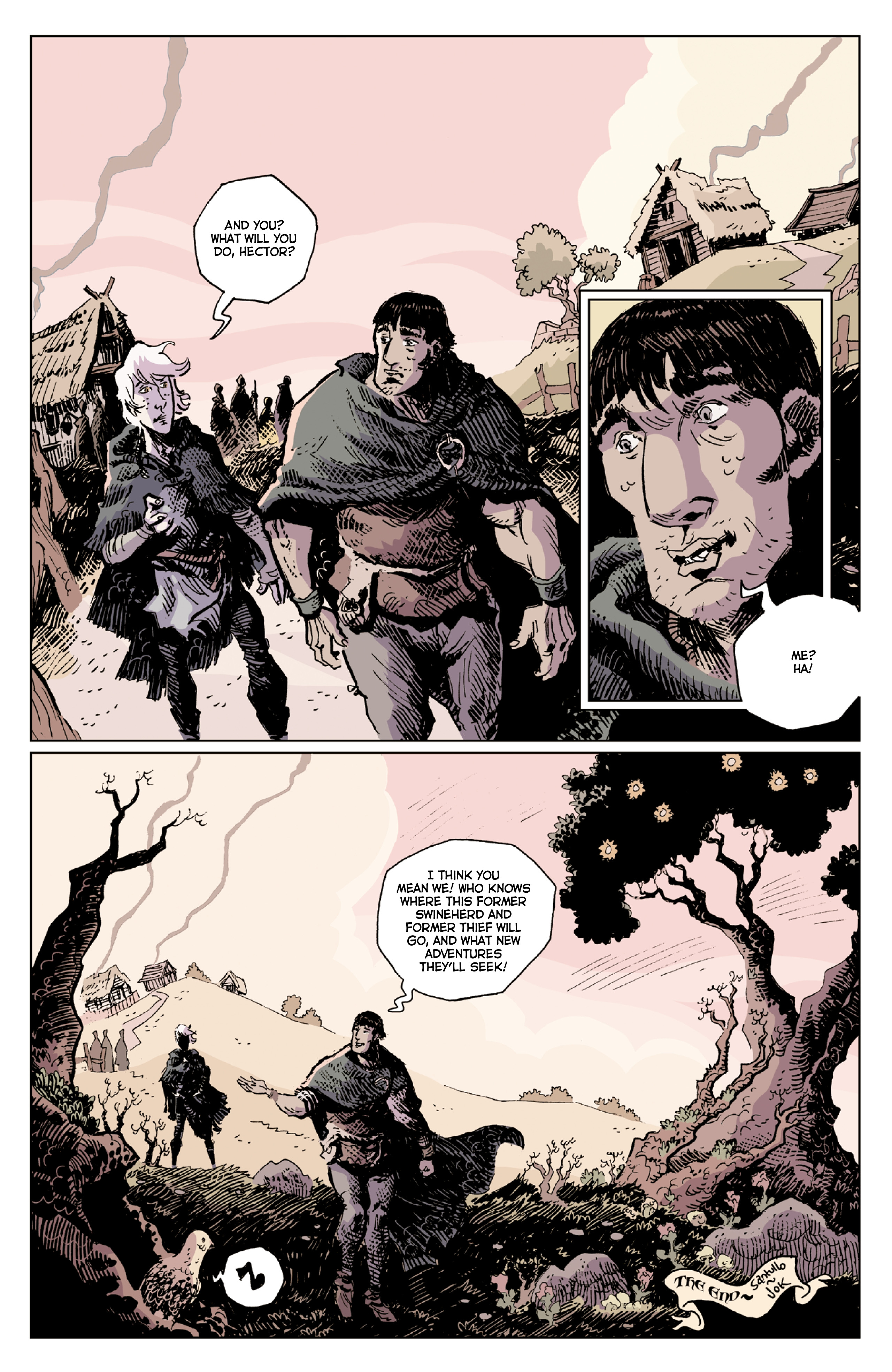 Merlin and Hector: The Swineherd and the Thief (2022) issue TP - Page 70