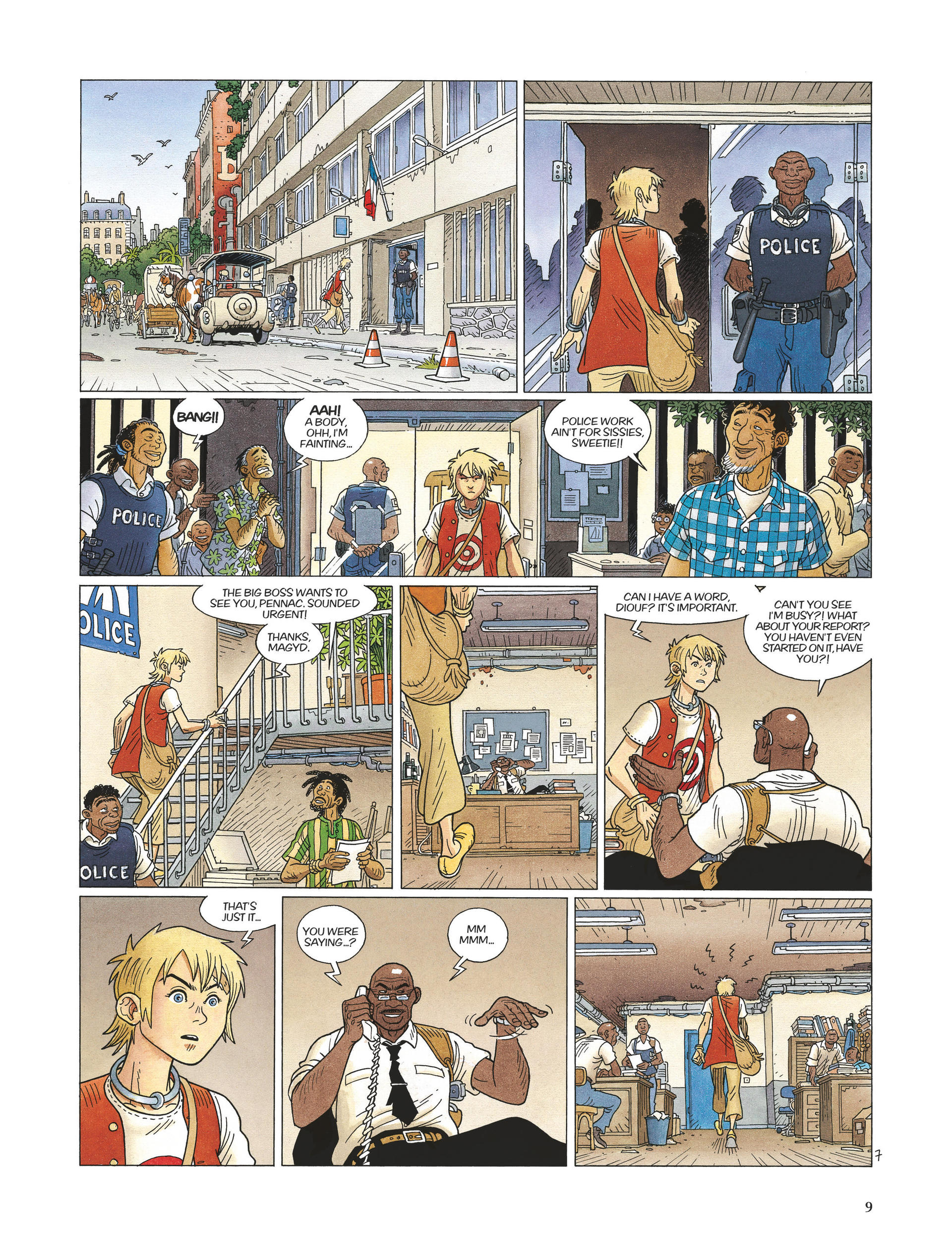 <{ $series->title }} issue 1 - Page 9