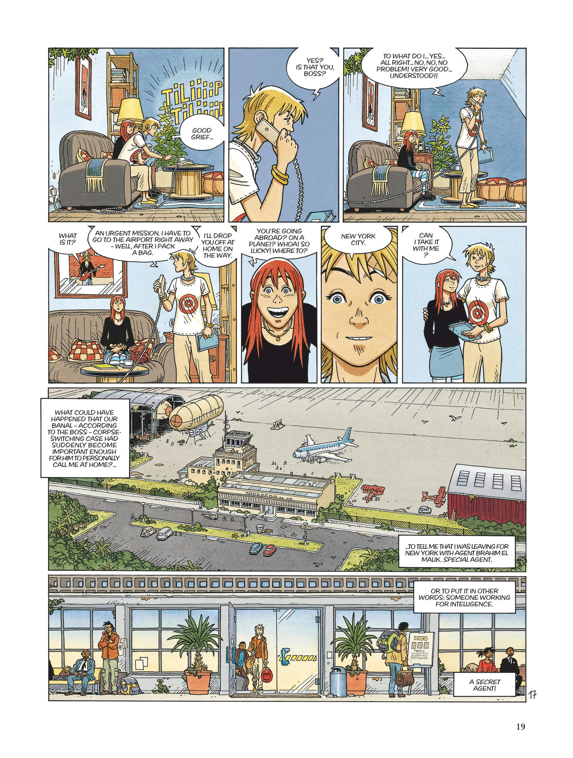 <{ $series->title }} issue 1 - Page 19