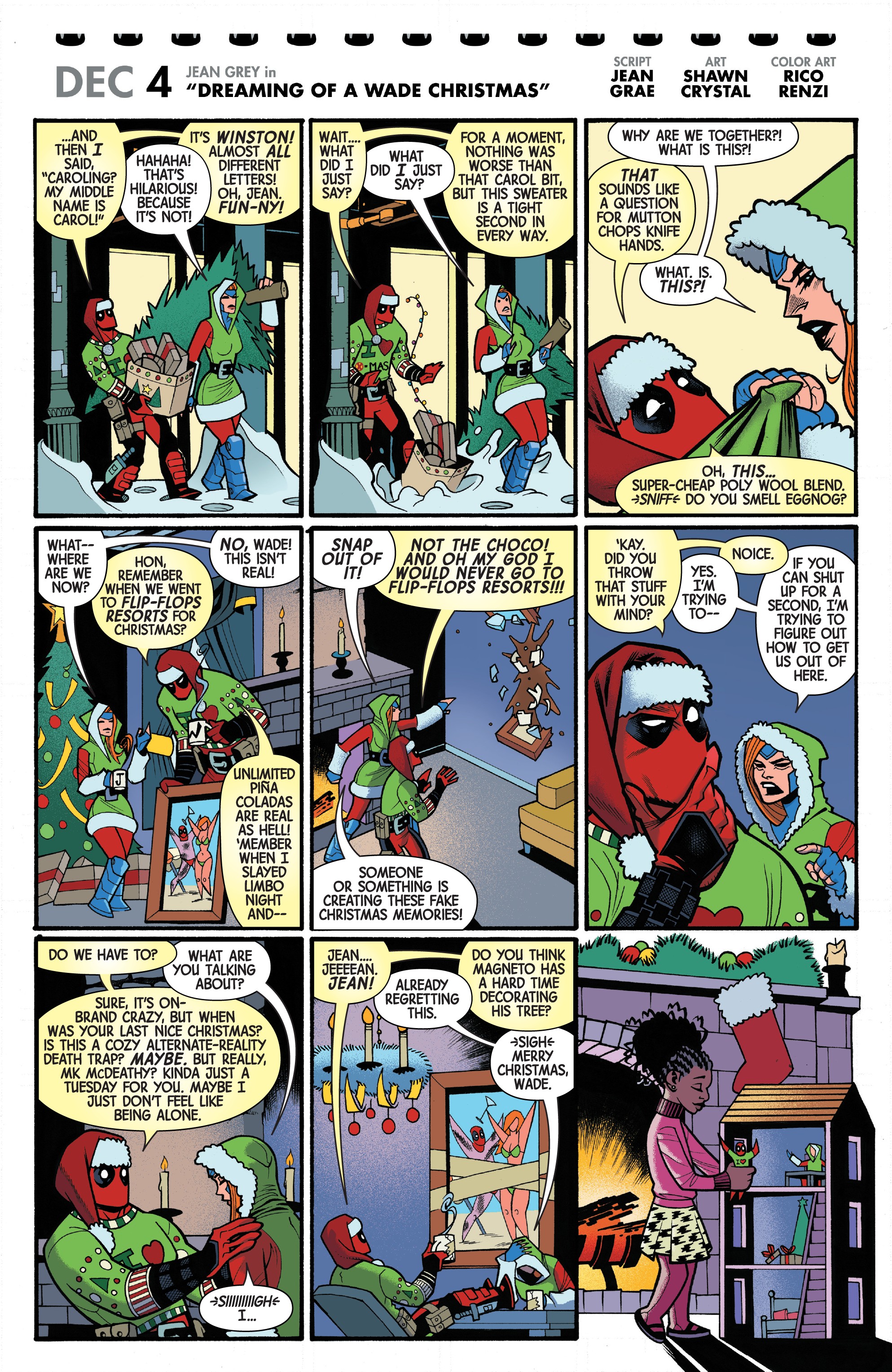 Merry X-Men Holiday Special (2018) issue 1 - Page 6