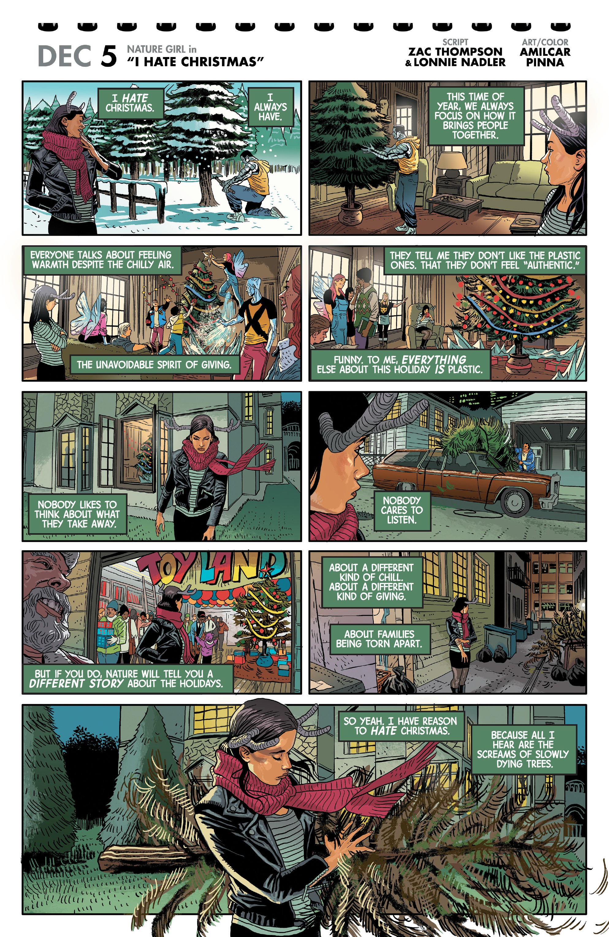 Merry X-Men Holiday Special (2018) issue 1 - Page 7