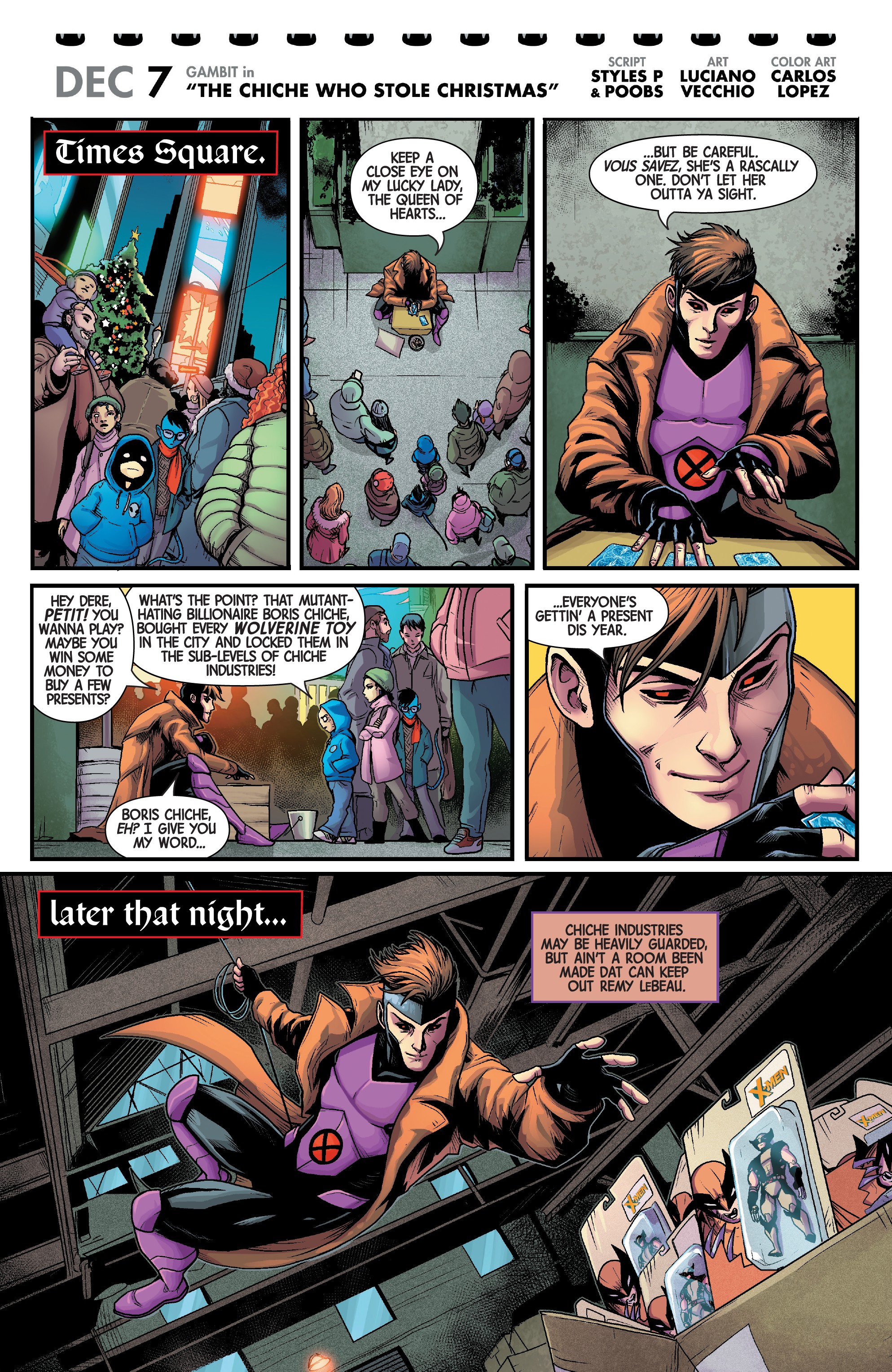 Merry X-Men Holiday Special (2018) issue 1 - Page 9