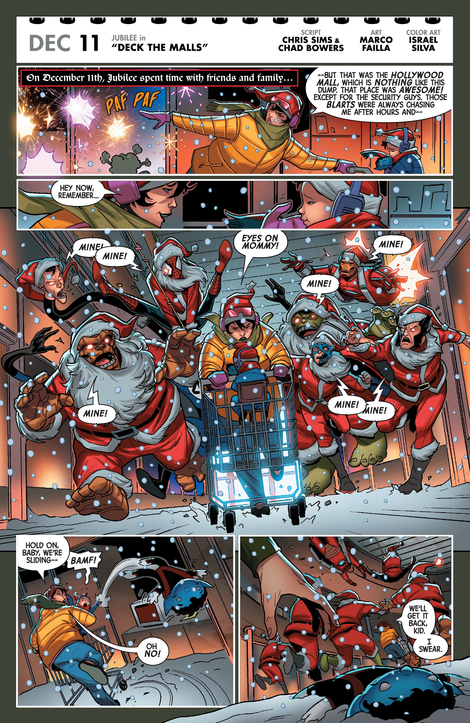 Merry X-Men Holiday Special (2018) issue 1 - Page 13