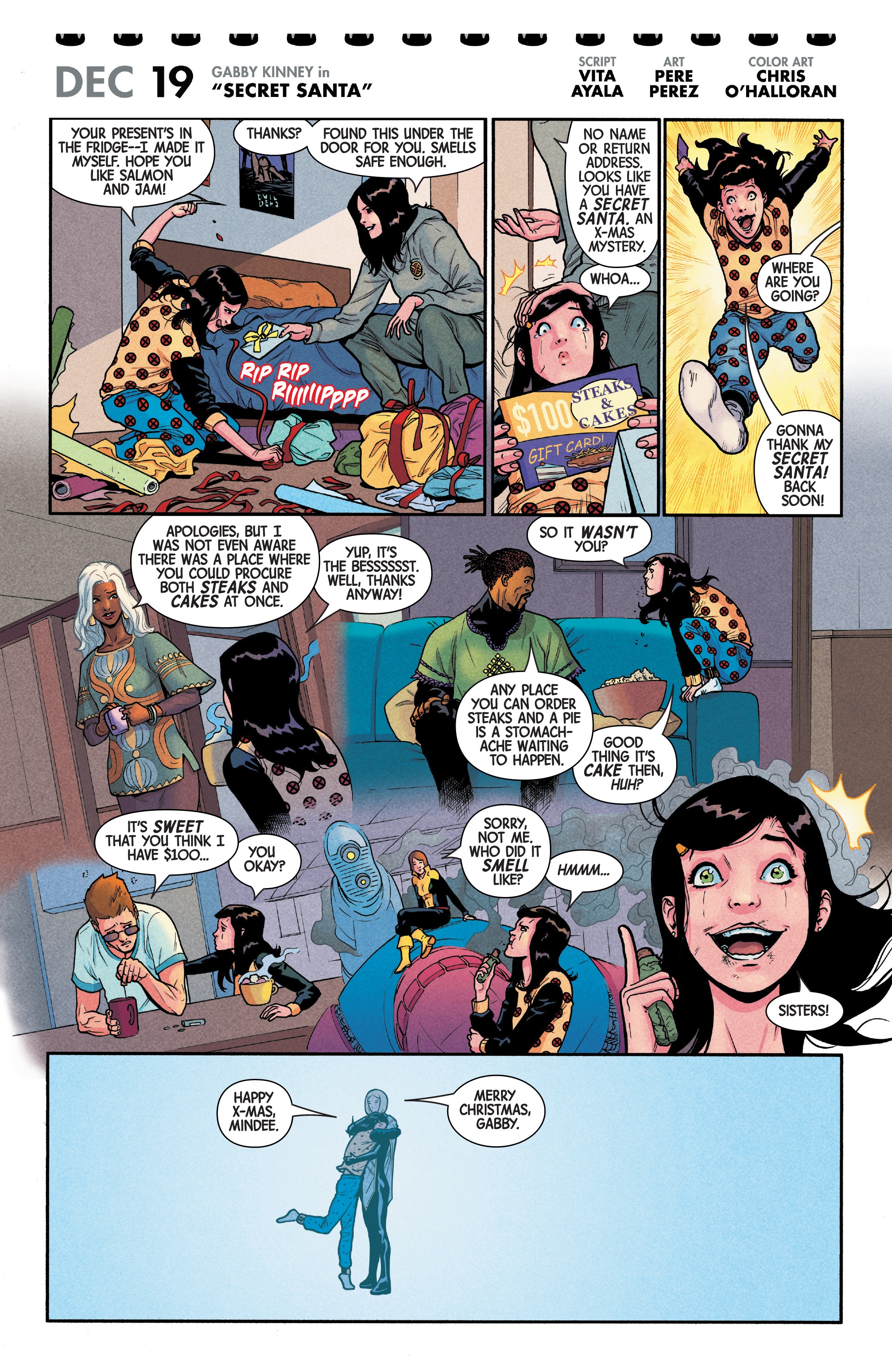 Merry X-Men Holiday Special (2018) issue 1 - Page 21