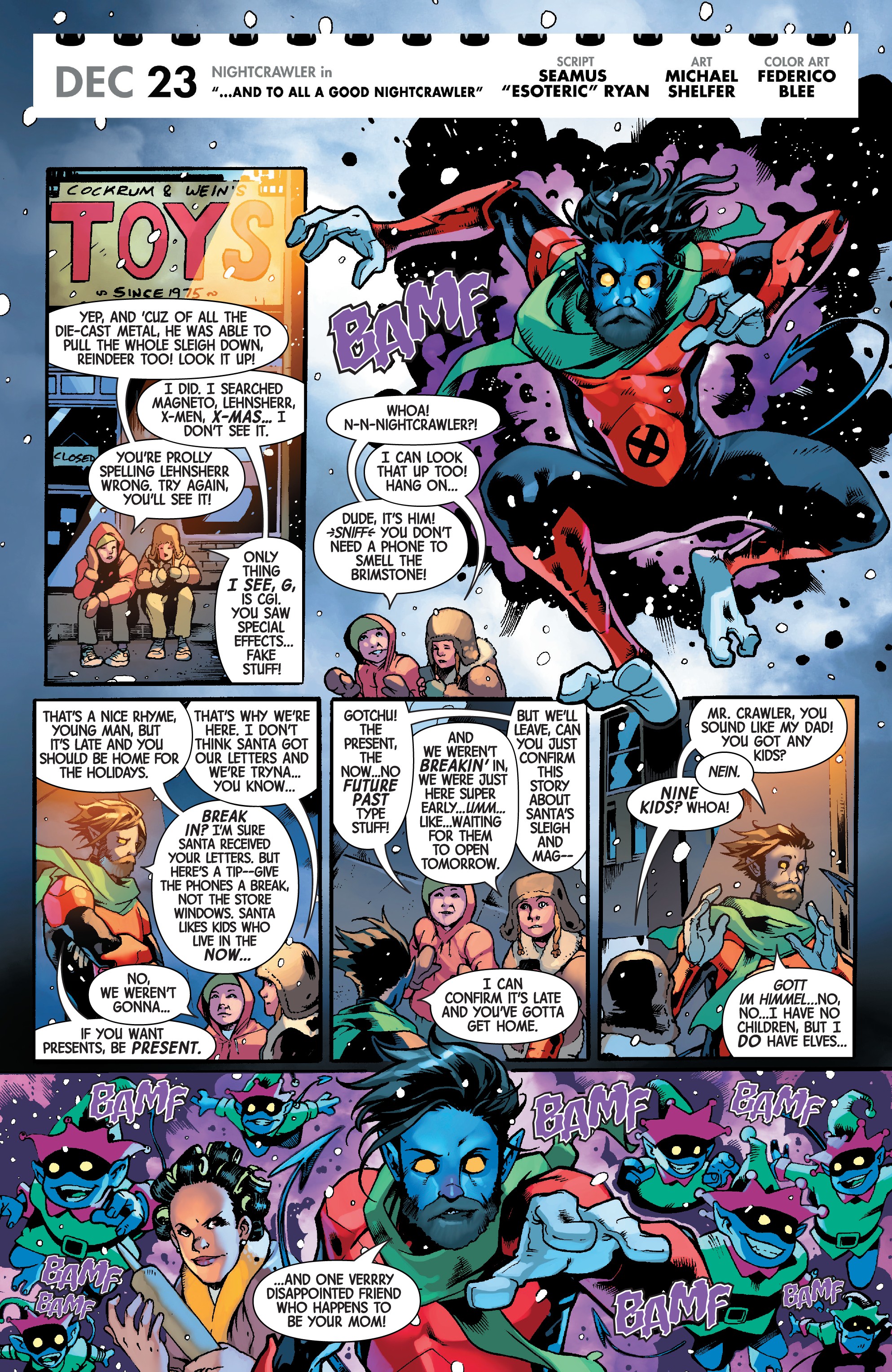 Merry X-Men Holiday Special (2018) issue 1 - Page 25