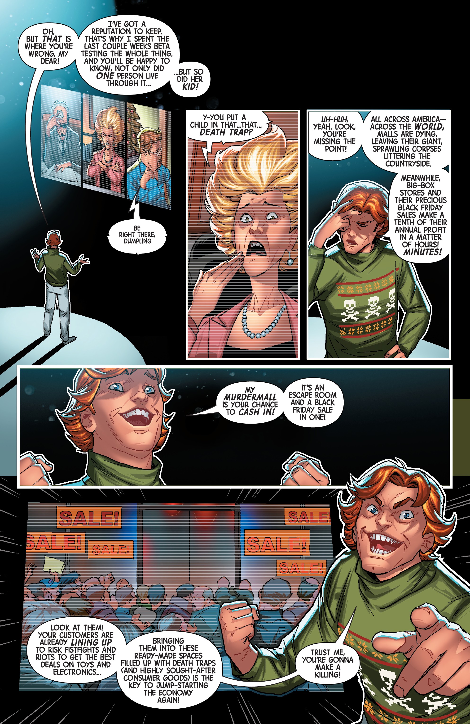 Merry X-Men Holiday Special (2018) issue 1 - Page 28