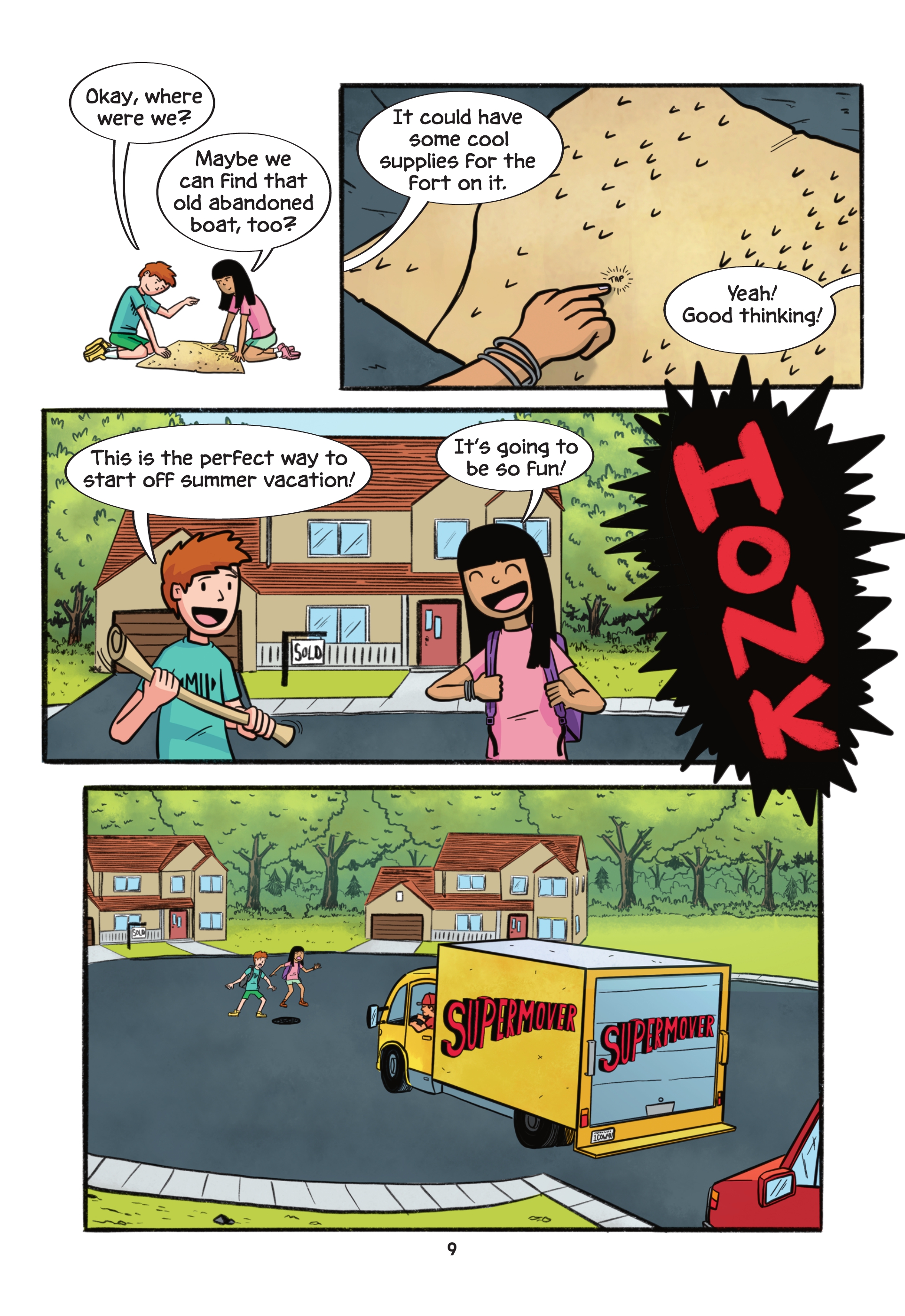 <{ $series->title }} issue 1 - Page 9