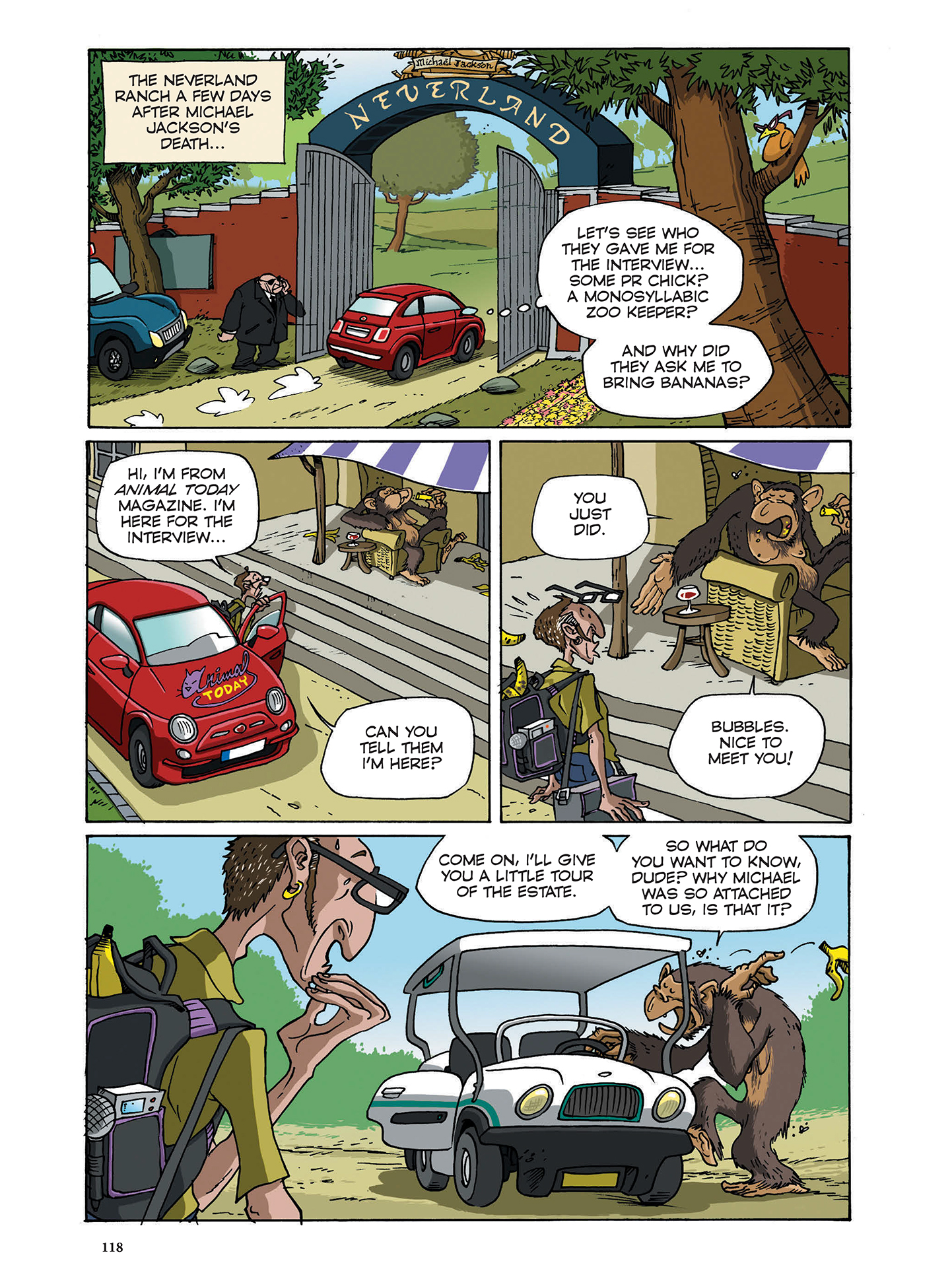 <{ $series->title }} issue 1 - Page 118