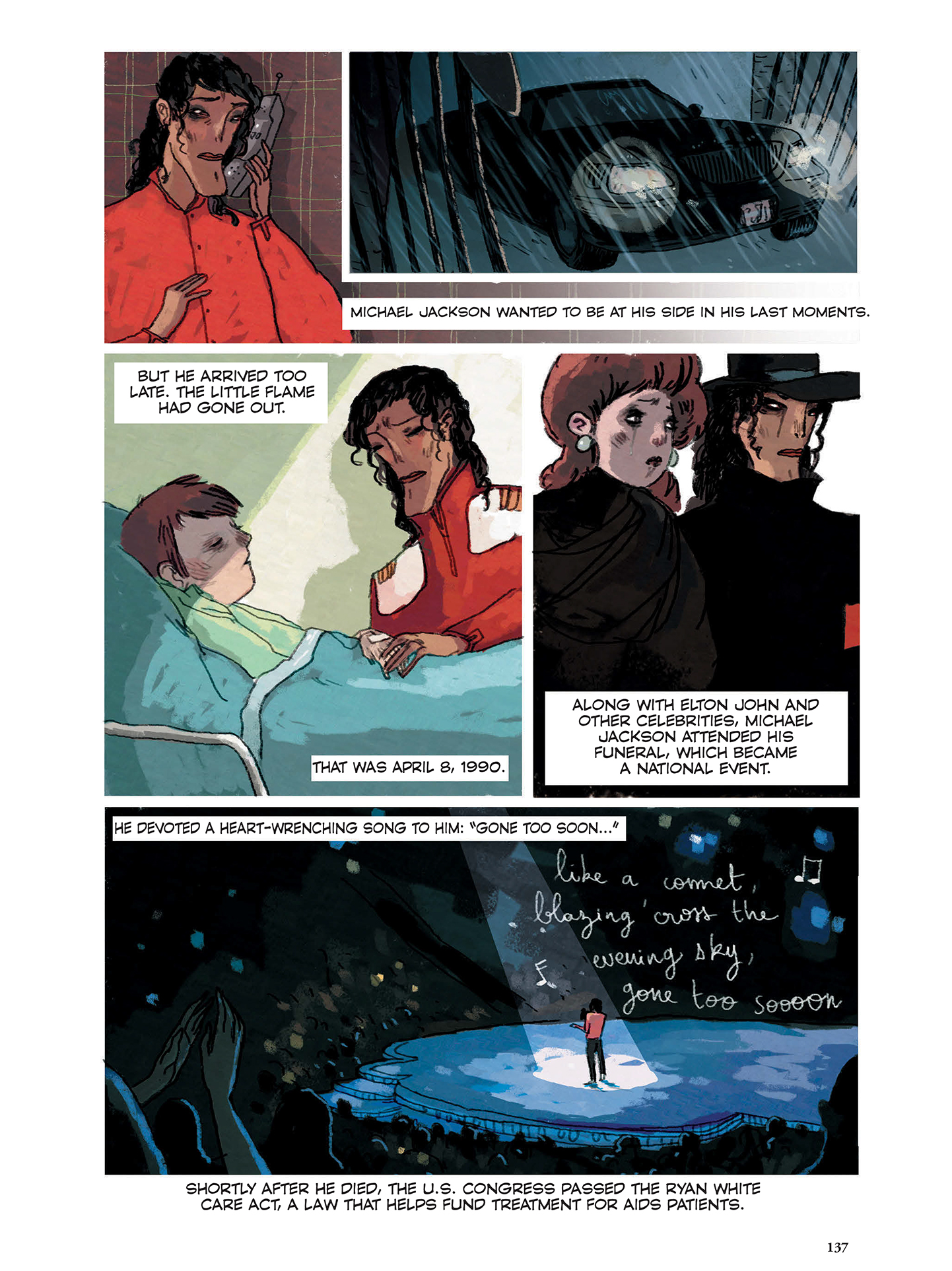 Michael Jackson in Comics! (2021) issue 1 - Page 137