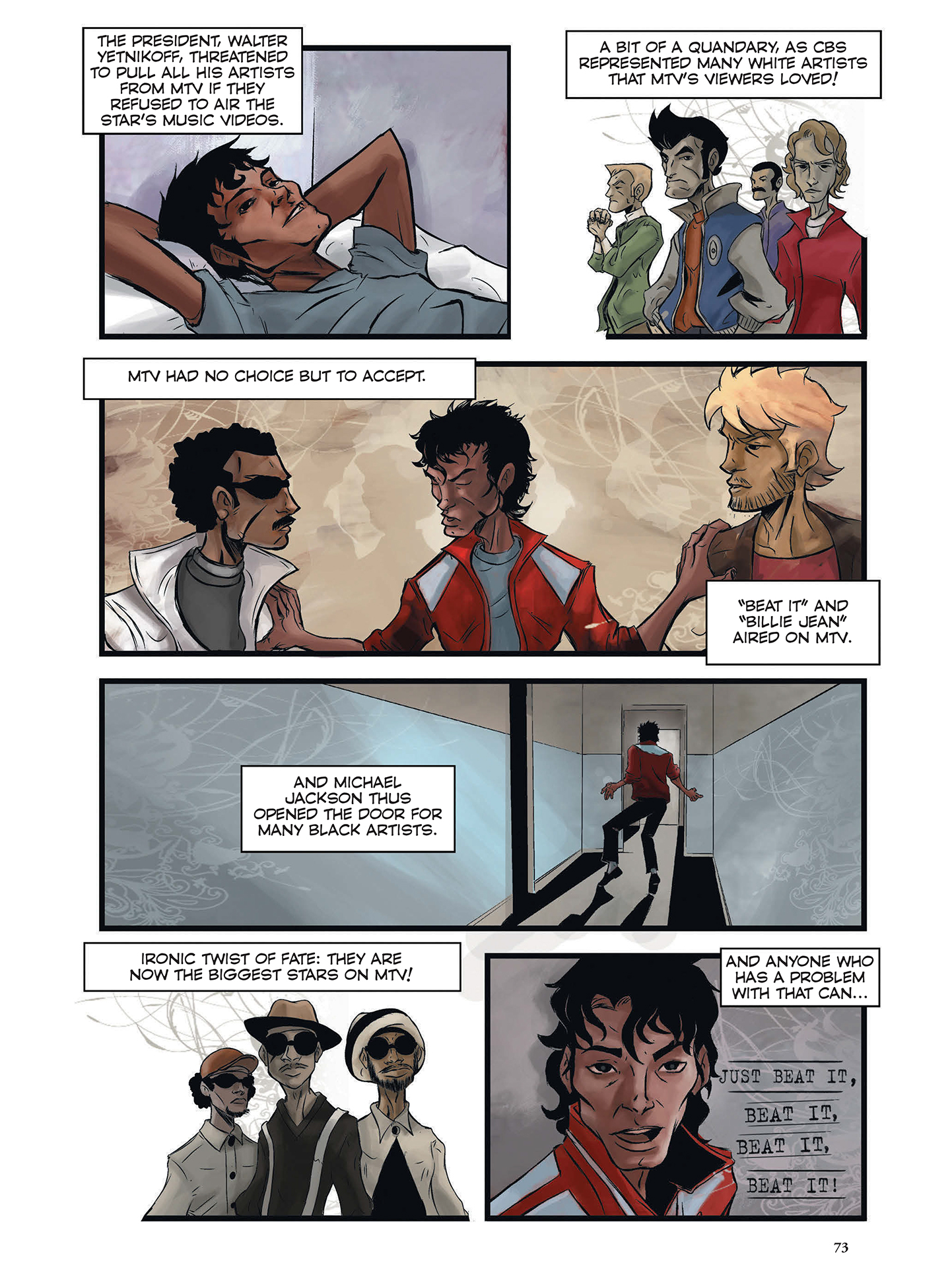 Michael Jackson in Comics! (2021) issue 1 - Page 73