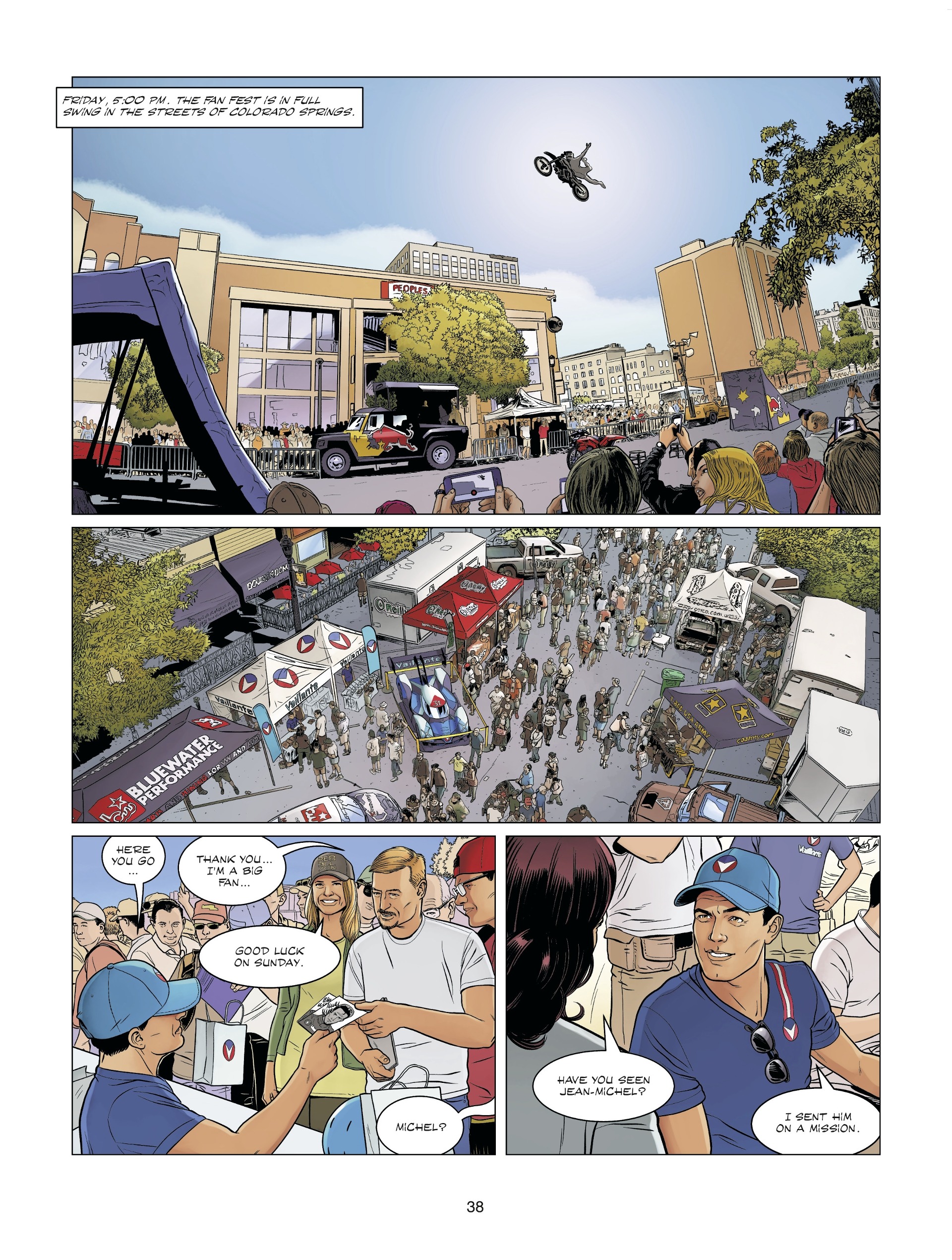 Michel Vaillant (2021-) issue 10 - Page 37