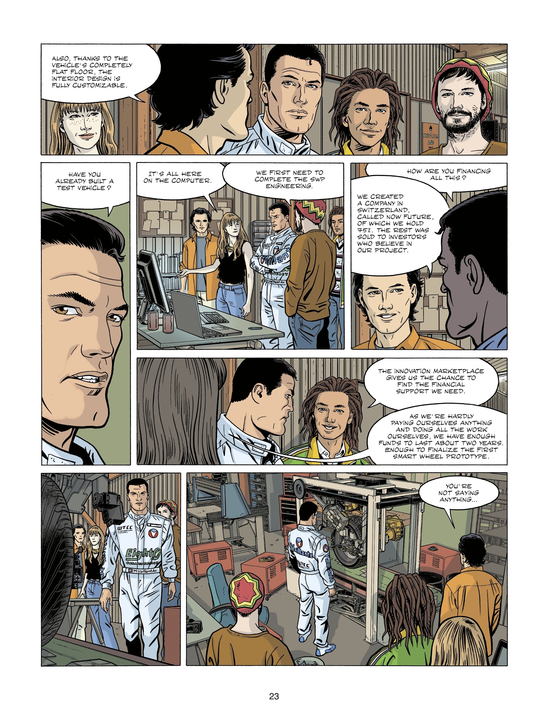 Michel Vaillant (2021-) issue 2 - Page 23