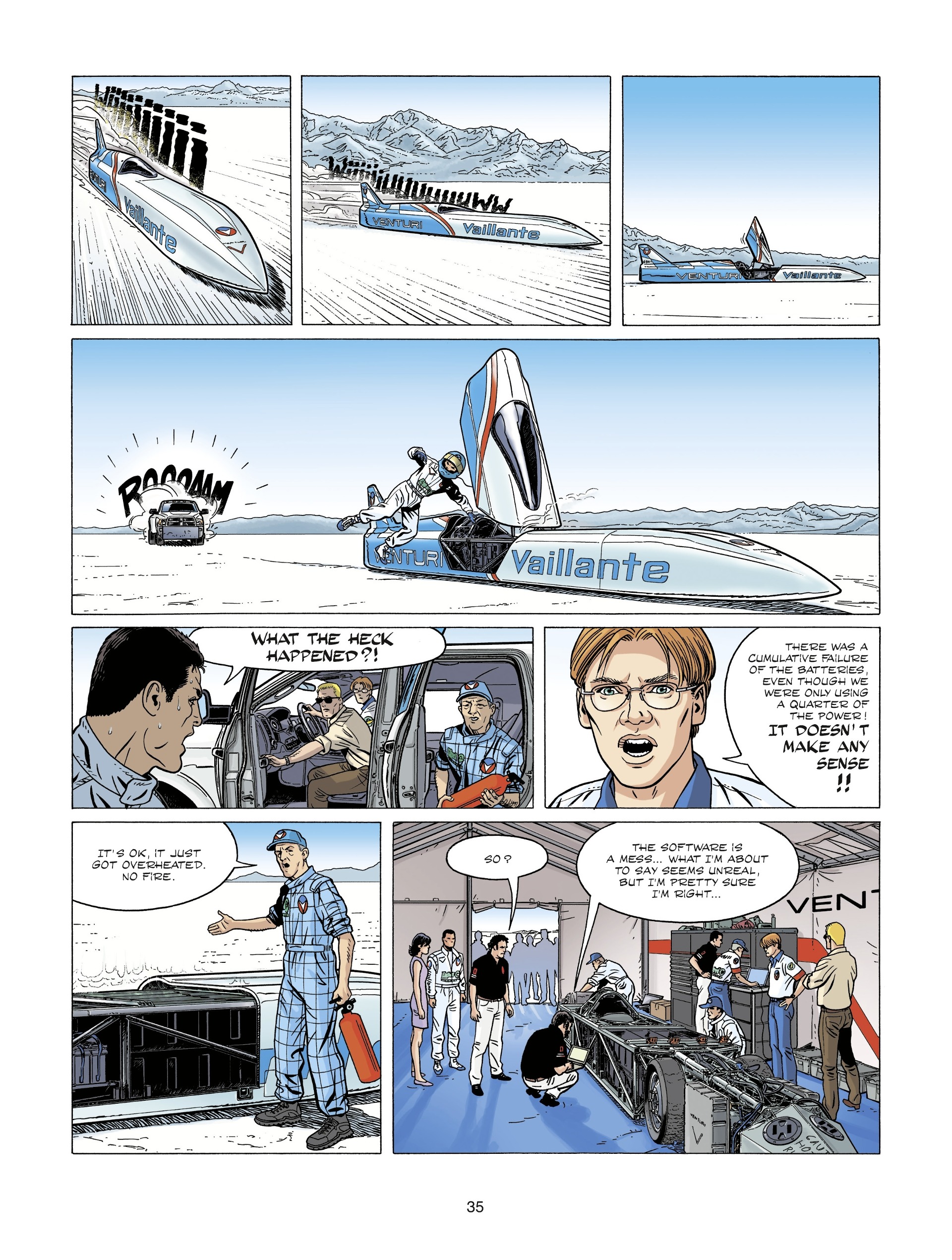 Michel Vaillant (2021-) issue 2 - Page 35