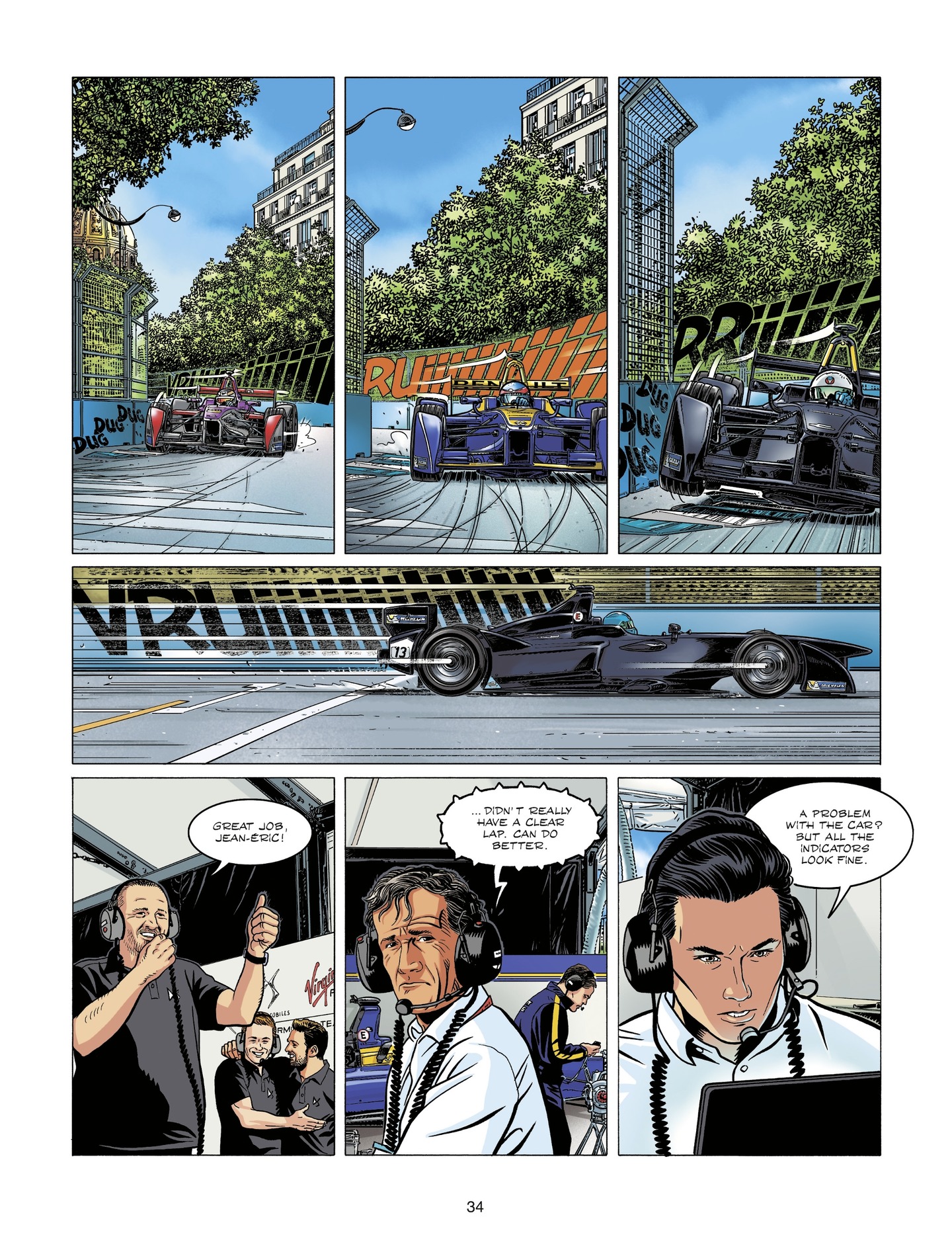 Michel Vaillant (2021-) issue 5 - Page 34