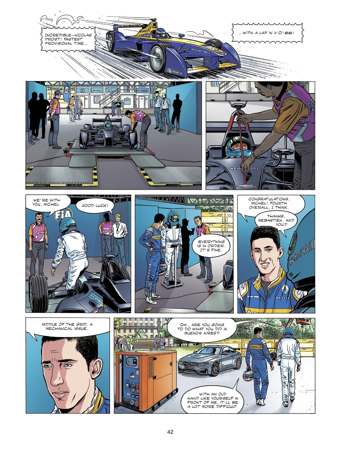 Michel Vaillant (2021-) issue 5 - Page 42