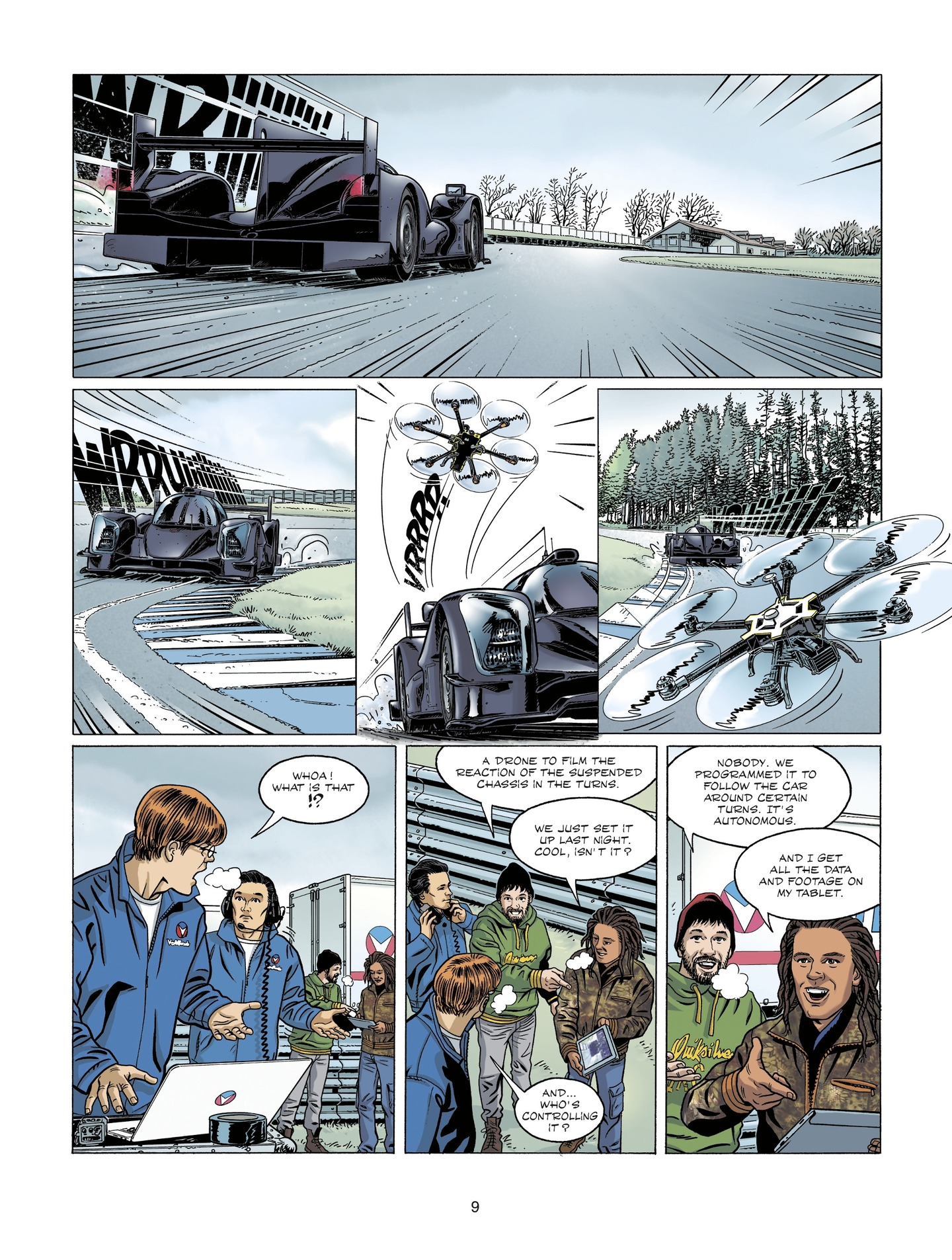 Michel Vaillant (2021-) issue 6 - Page 9