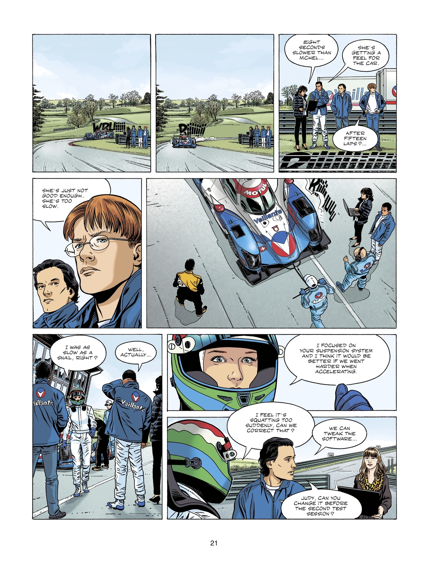 Michel Vaillant (2021-) issue 6 - Page 21