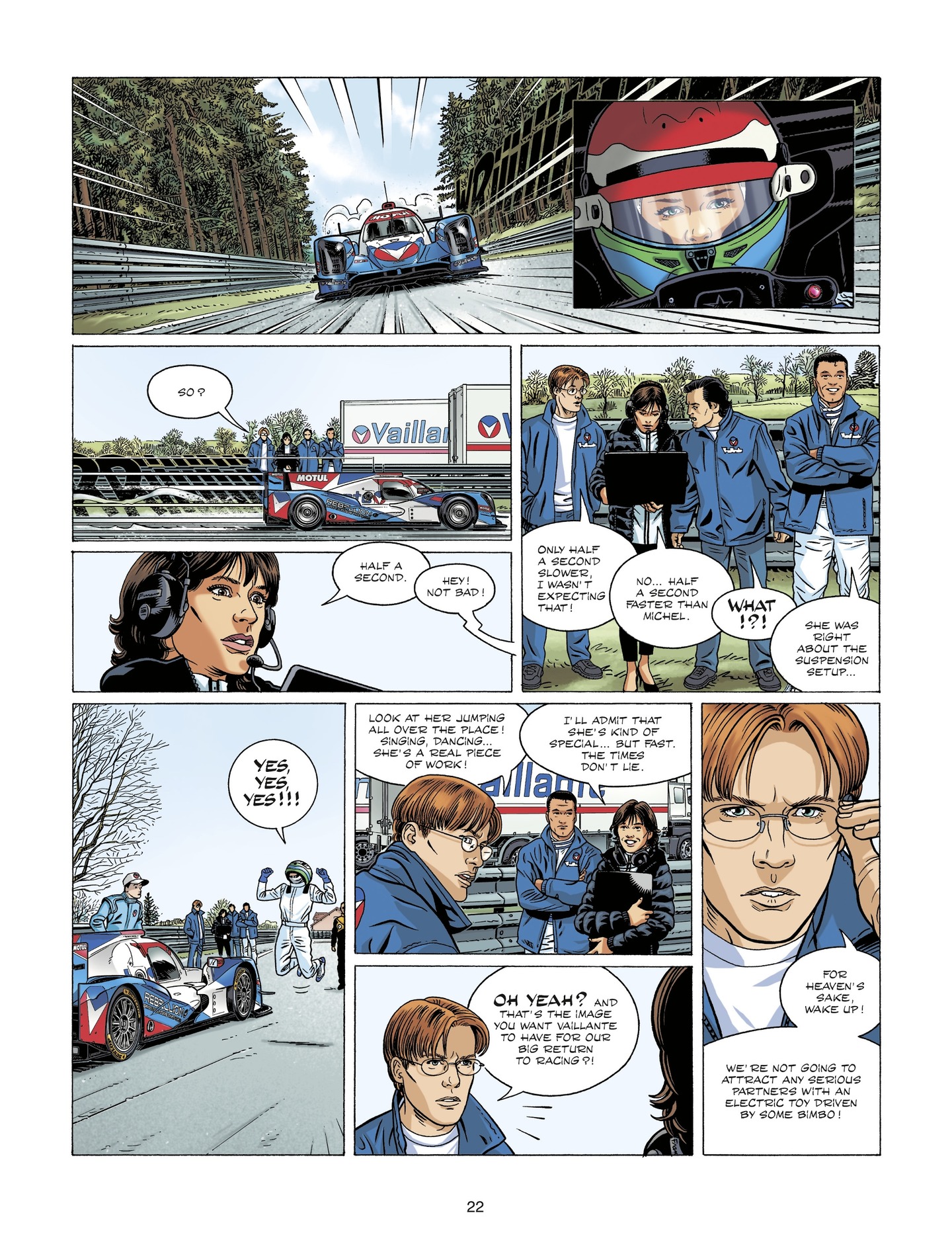 Michel Vaillant (2021-) issue 6 - Page 22