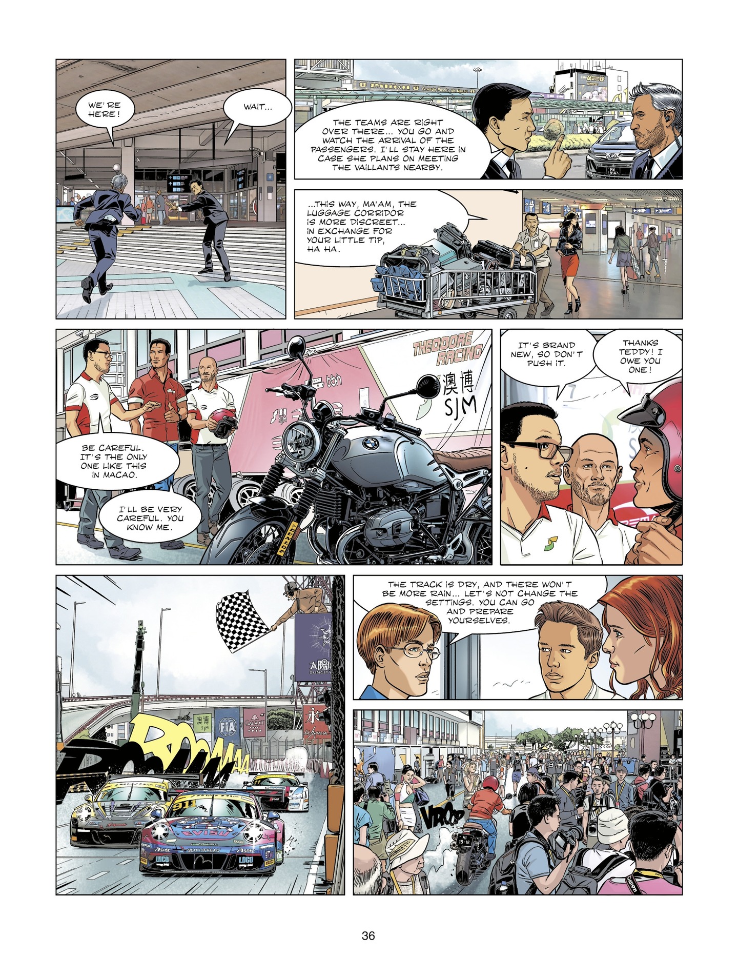 Michel Vaillant (2021-) issue 7 - Page 36