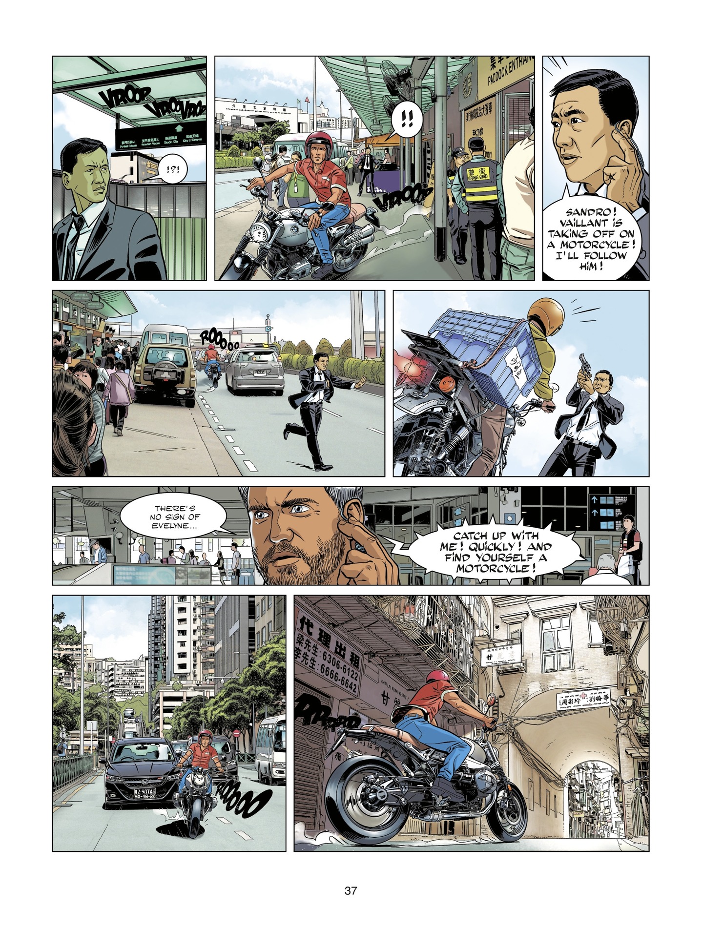 Michel Vaillant (2021-) issue 7 - Page 37