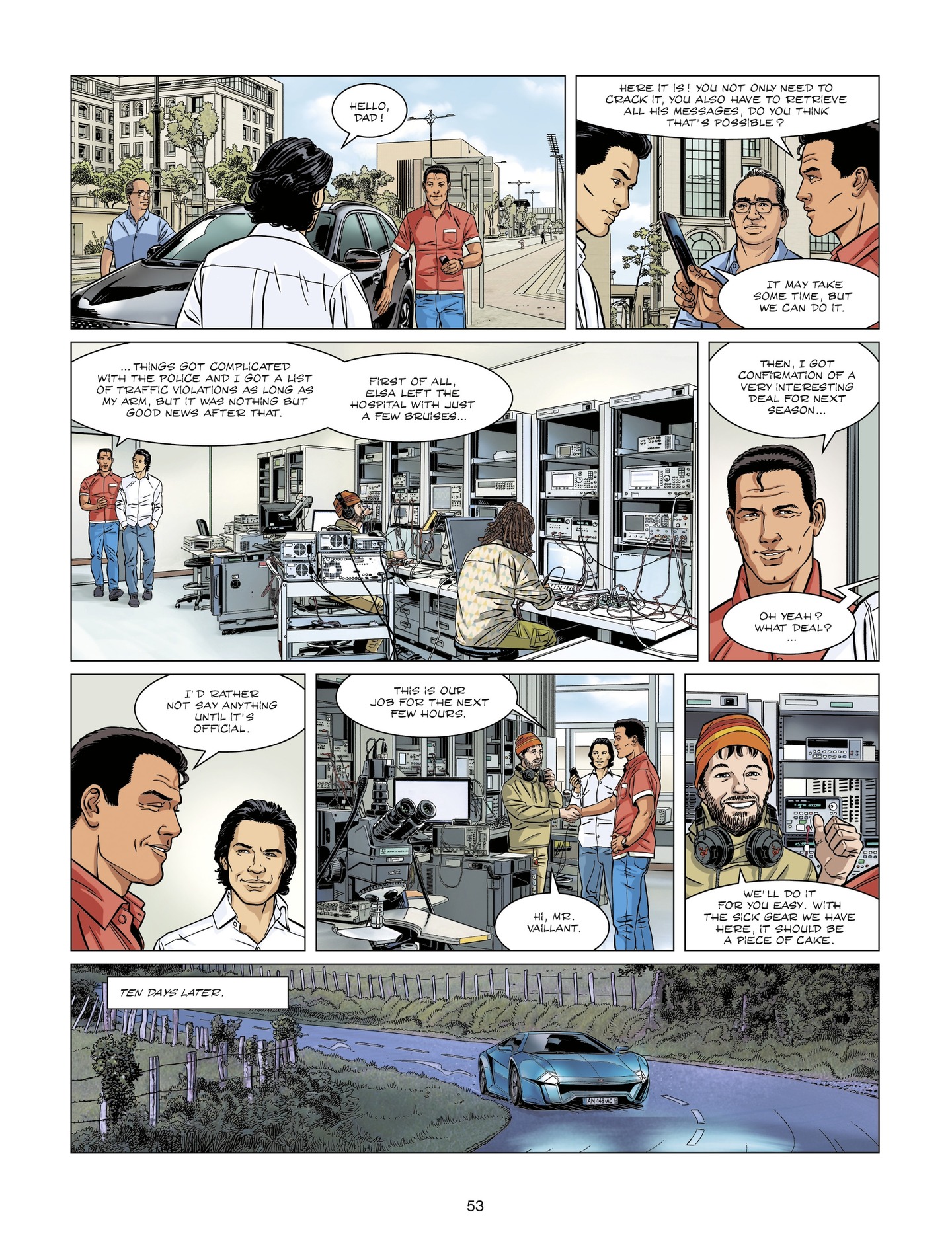 Michel Vaillant (2021-) issue 7 - Page 53