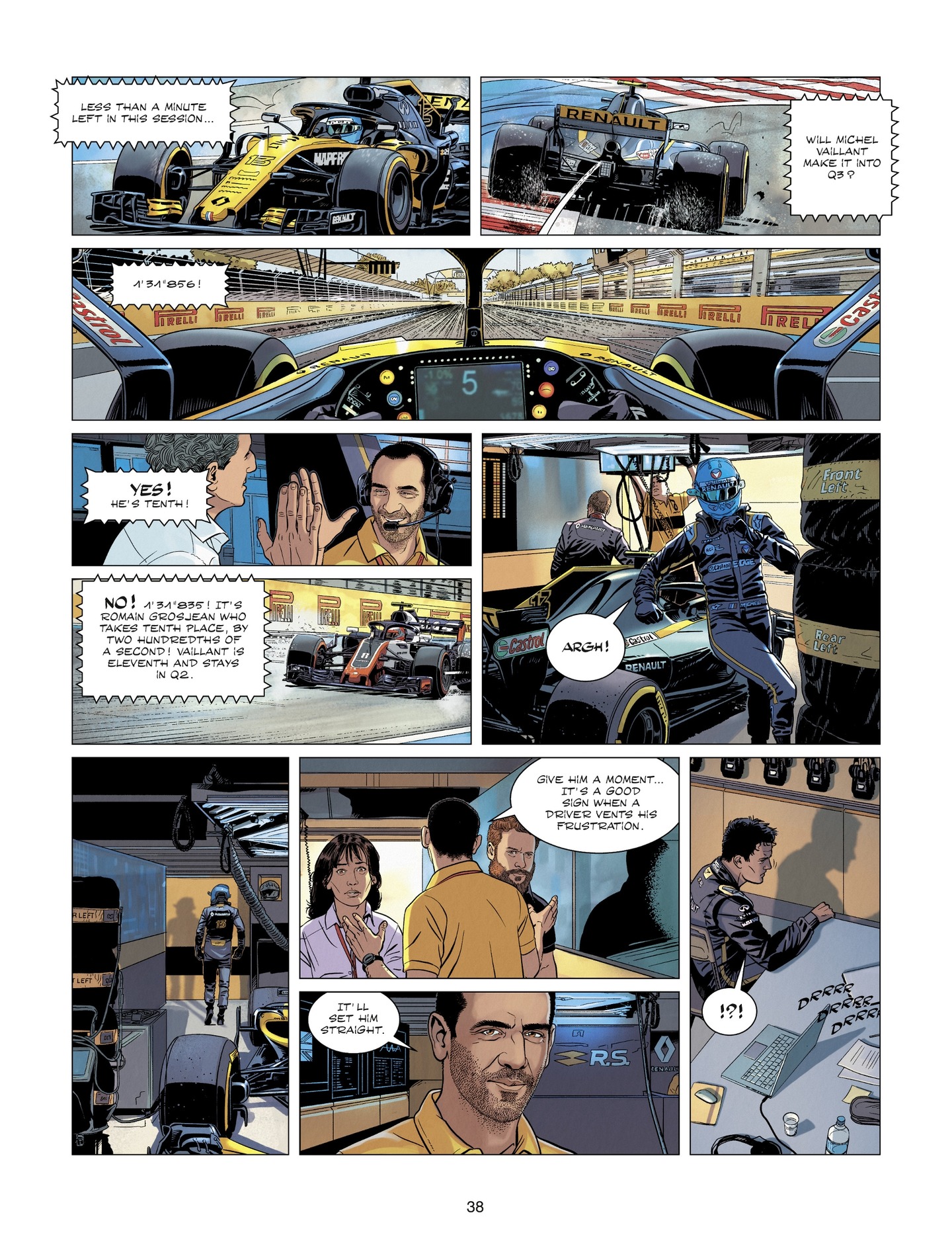 Michel Vaillant (2021-) issue 8 - Page 38