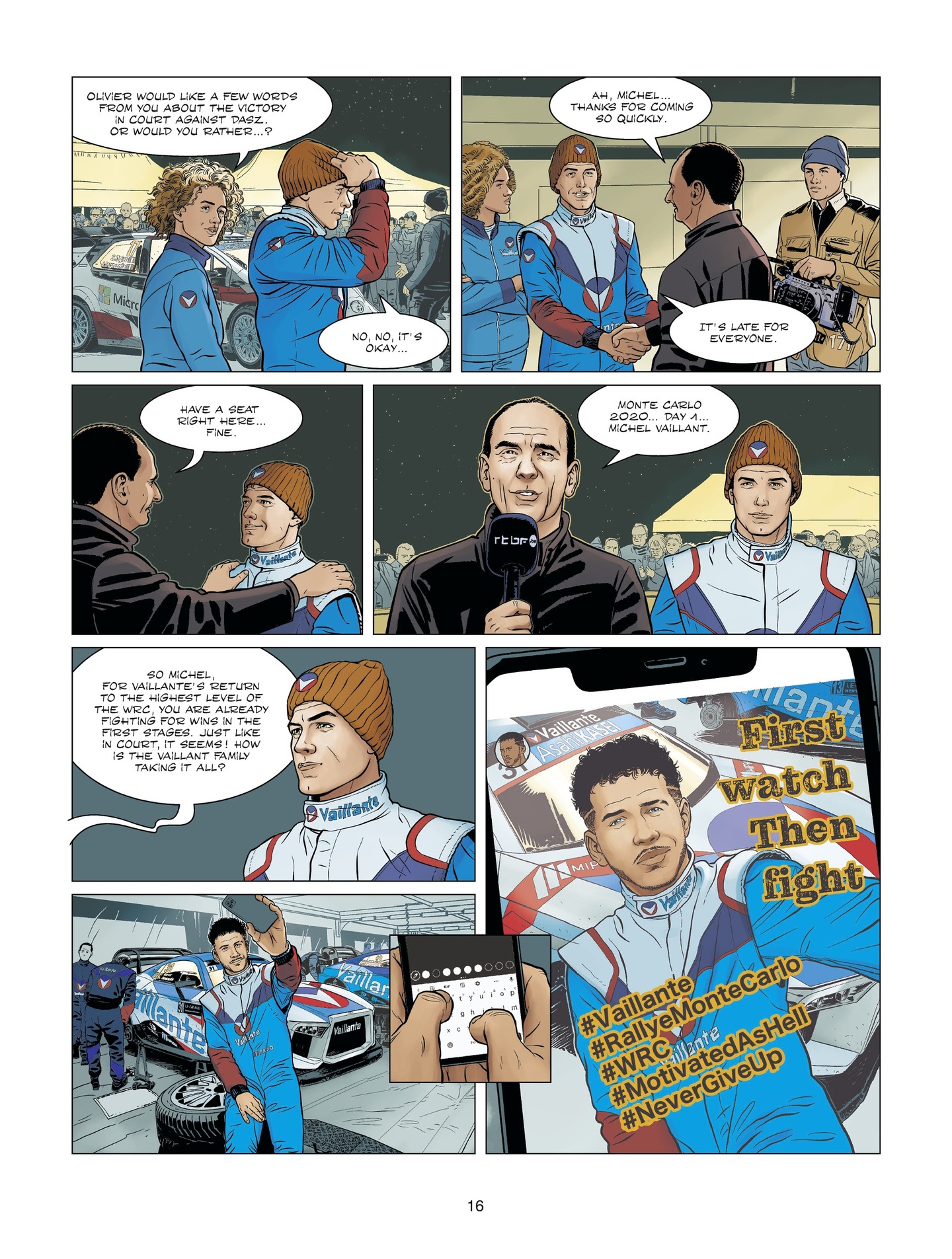 Michel Vaillant (2021-) issue 9 - Page 16