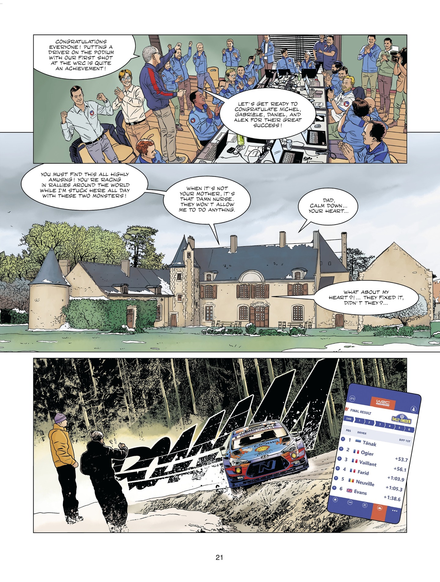 Michel Vaillant (2021-) issue 9 - Page 21