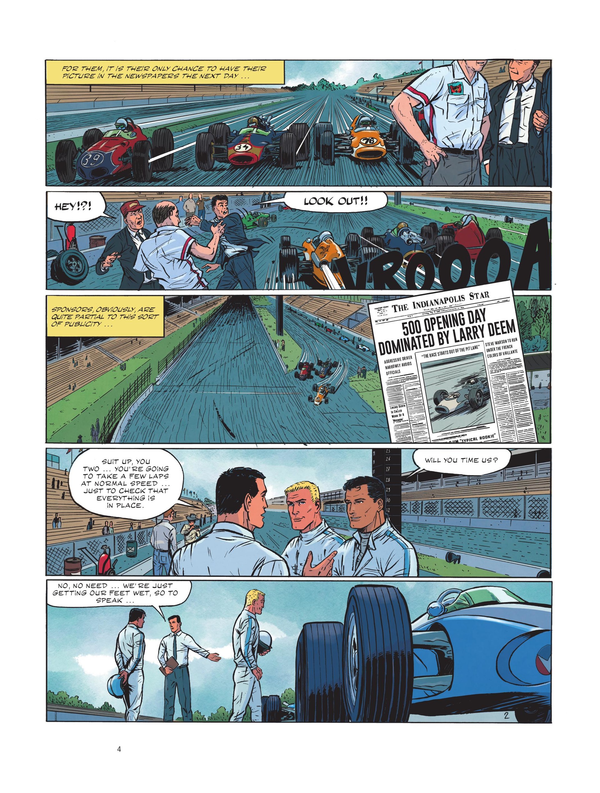 Michel Vaillant: Legendary Races (2023-) issue 1 - Page 6