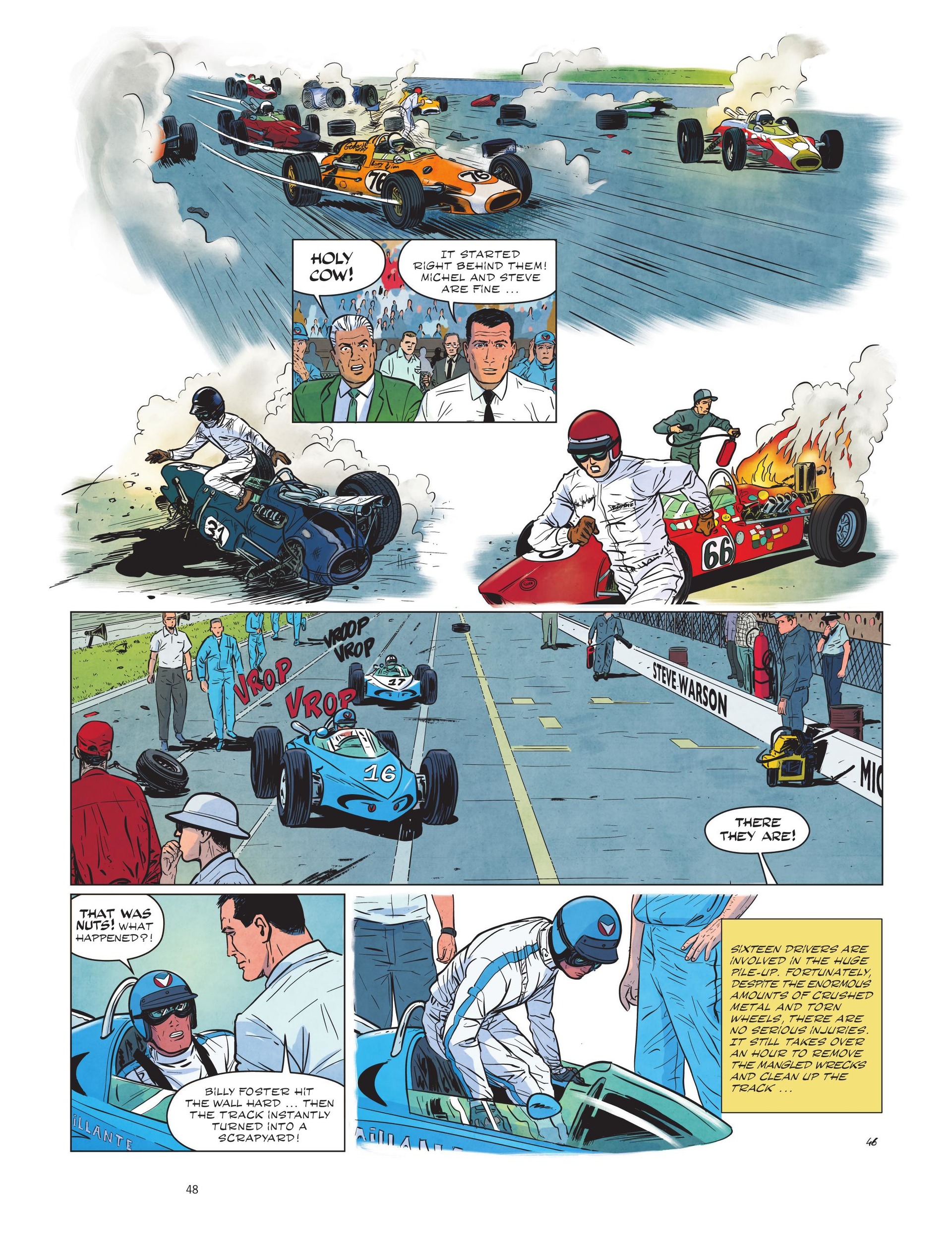 Michel Vaillant: Legendary Races (2023-) issue 1 - Page 49