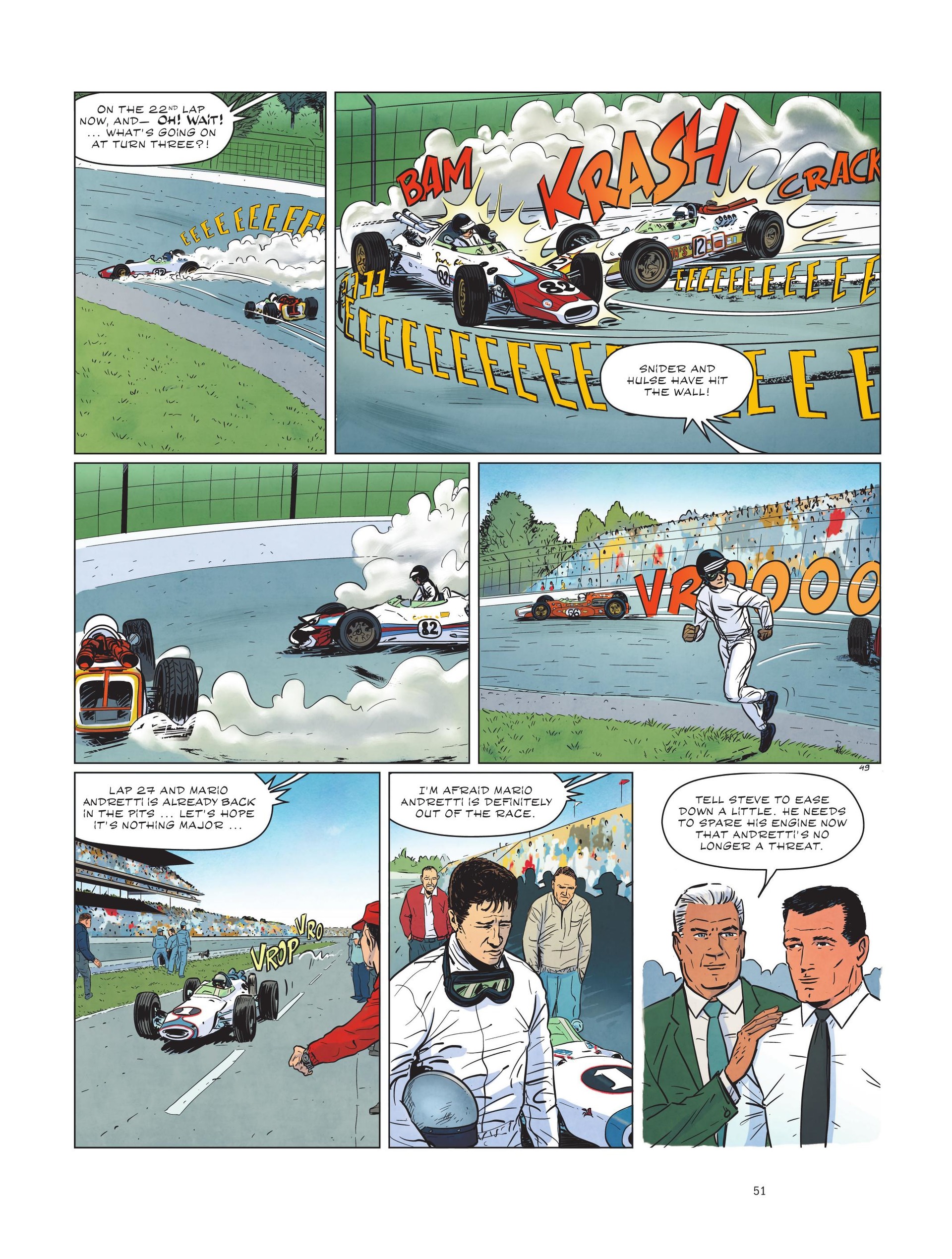 Michel Vaillant: Legendary Races (2023-) issue 1 - Page 52