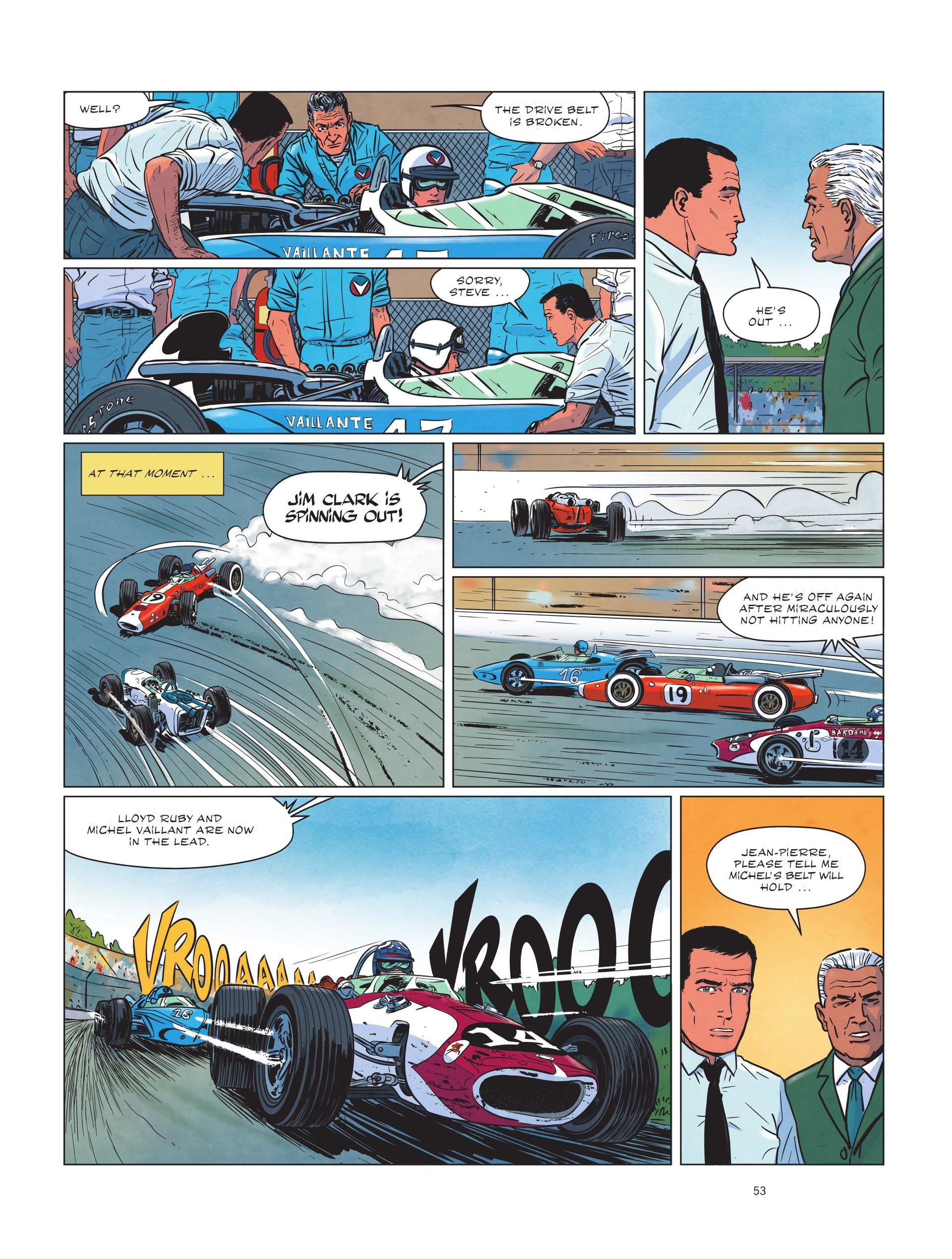 Michel Vaillant: Legendary Races (2023-) issue 1 - Page 54