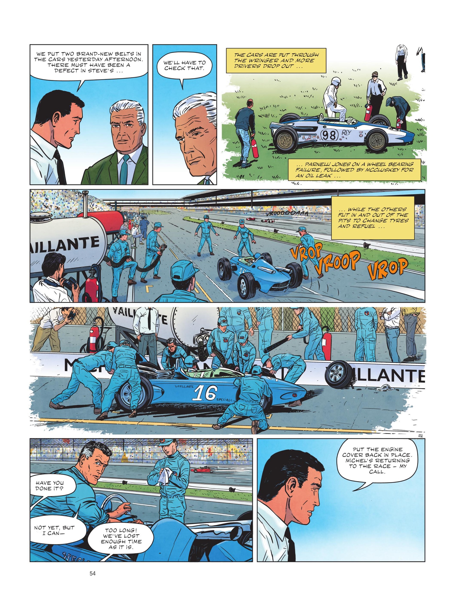 Michel Vaillant: Legendary Races (2023-) issue 1 - Page 55