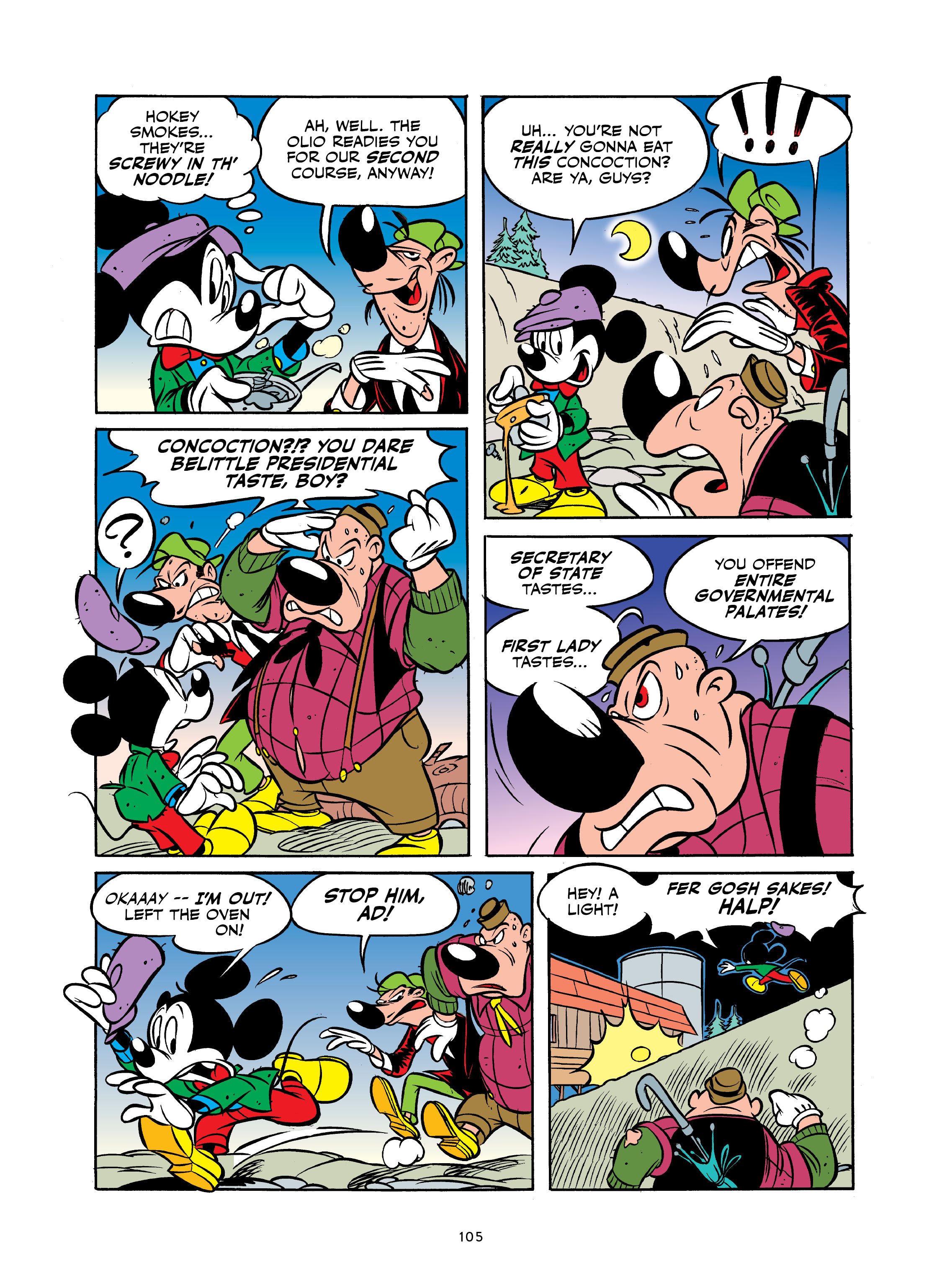 Mickey and Donald: For Whom the Doorbell Tolls (2023) issue 1 - Page 106