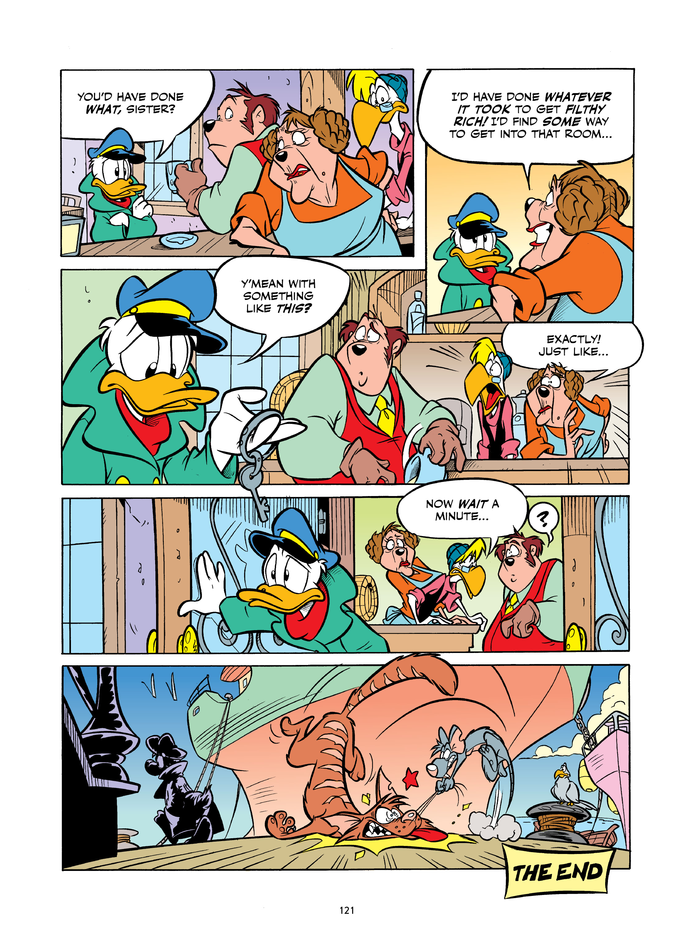 Mickey and Donald: For Whom the Doorbell Tolls (2023) issue 1 - Page 122